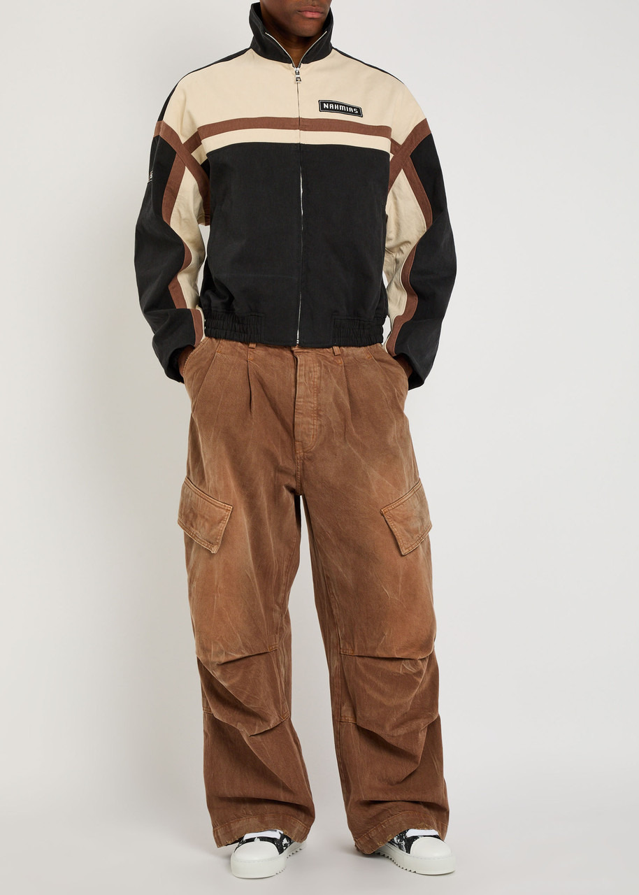 Nahmias Faded Denim Cargo Trousers - 4