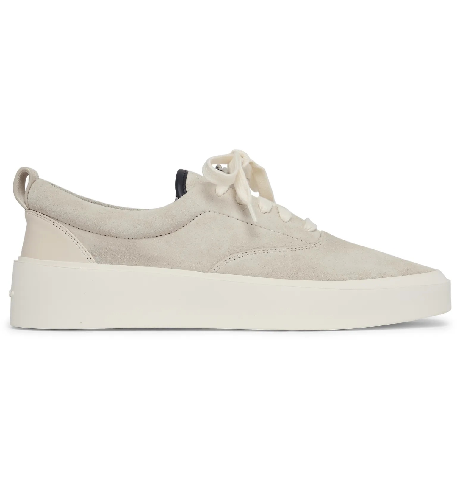 101 Leather-Trimmed Suede Sneakers - 1