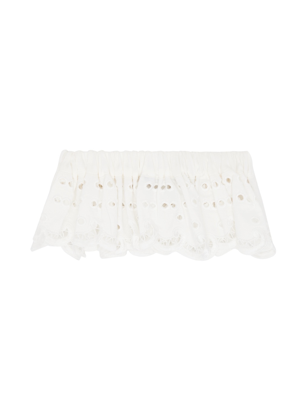 SSENSE Exclusive Off-White Ruffy Garter - 2