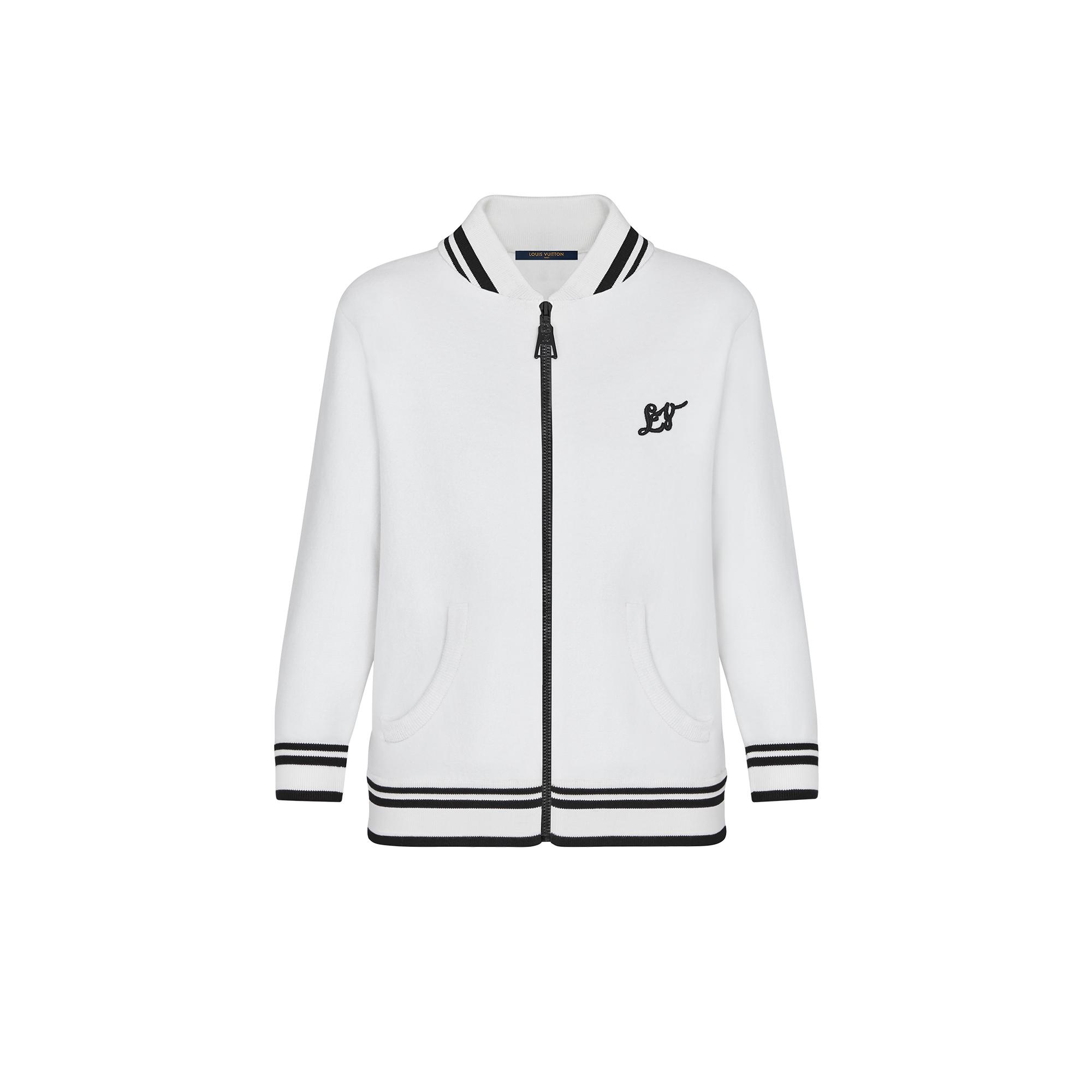 Retro Sportswear Three-Quarter Sleeves Jacket - 1