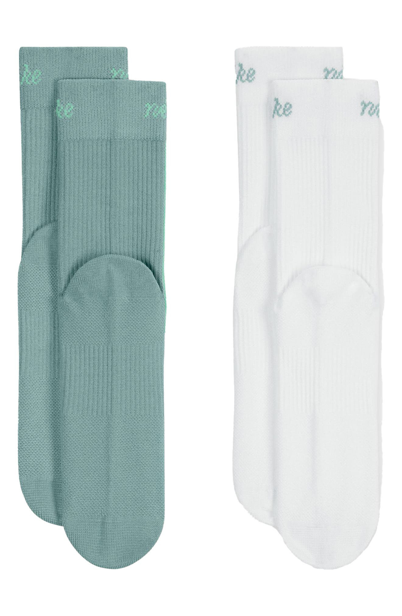 Nike Dri-FIT Everyday Plus 3-Pack Crew Socks in White Multi at Nordstrom - 3