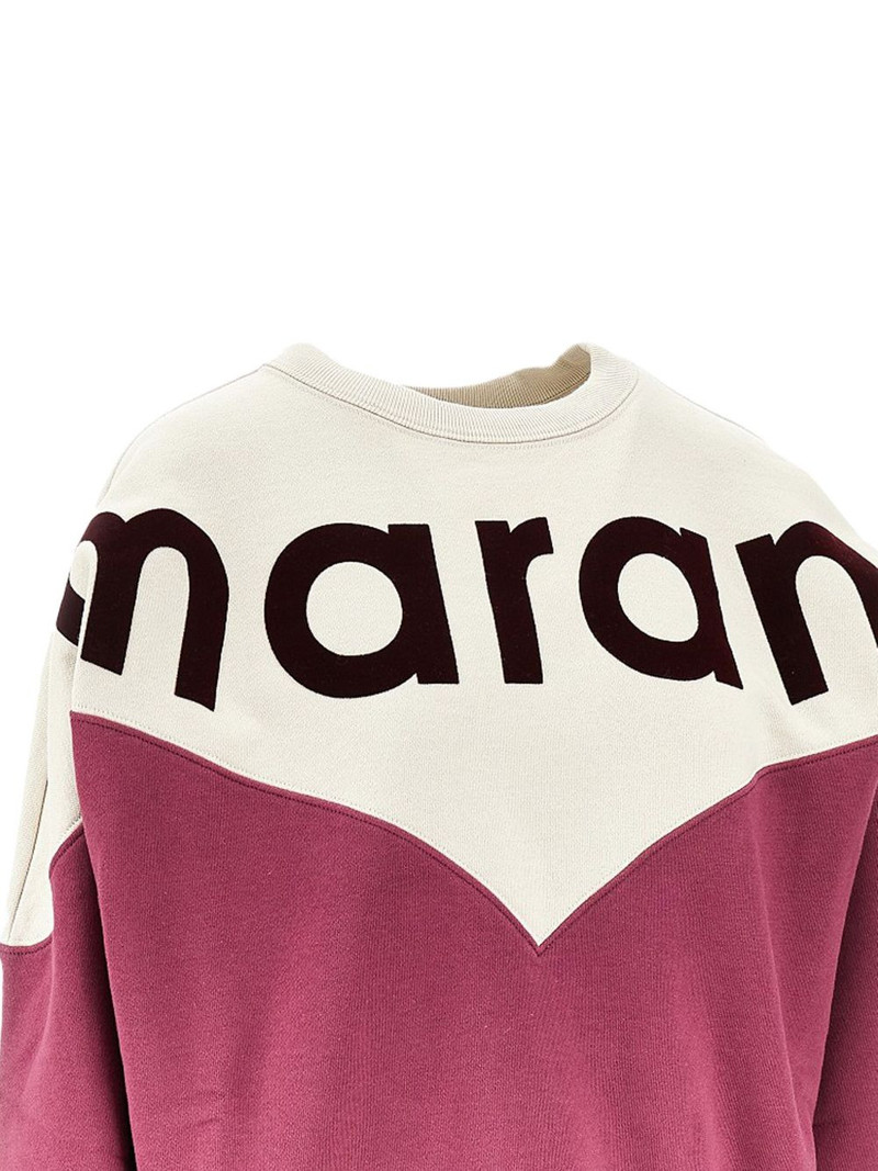Isabel Marant Houston colour-block logo sweatshirt outlook