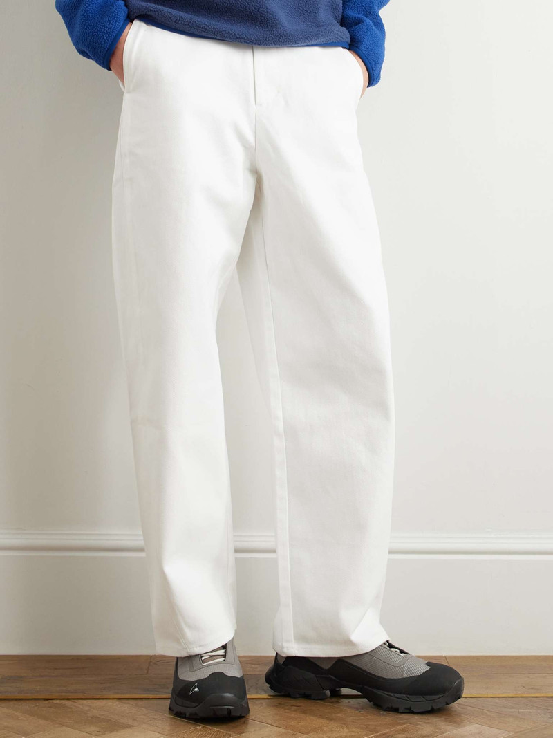 ROA Katharina Light Rubber and Leather-Trimmed Ripstop Sneakers outlook