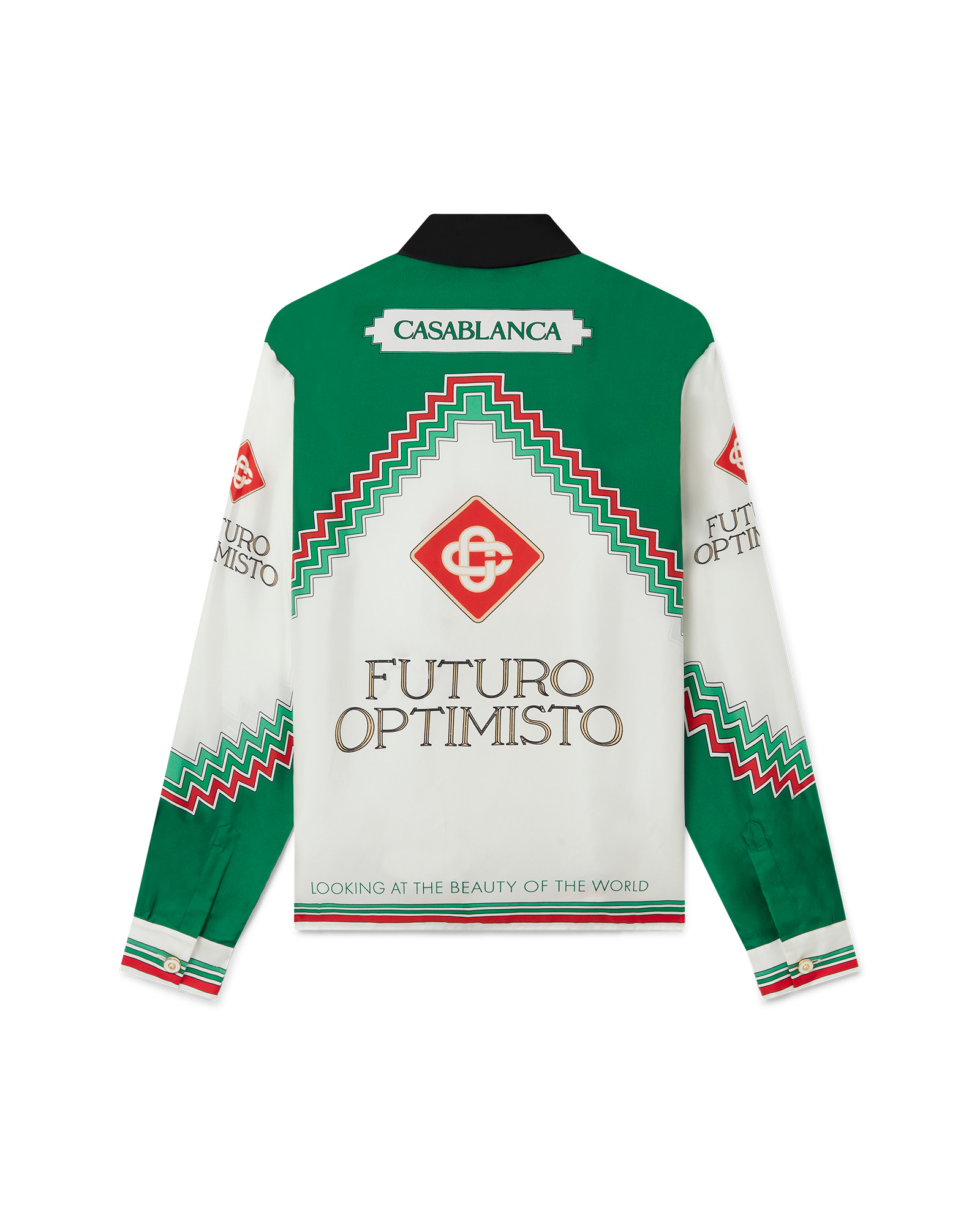 Futuro Optimisto Silk Shirt - 2