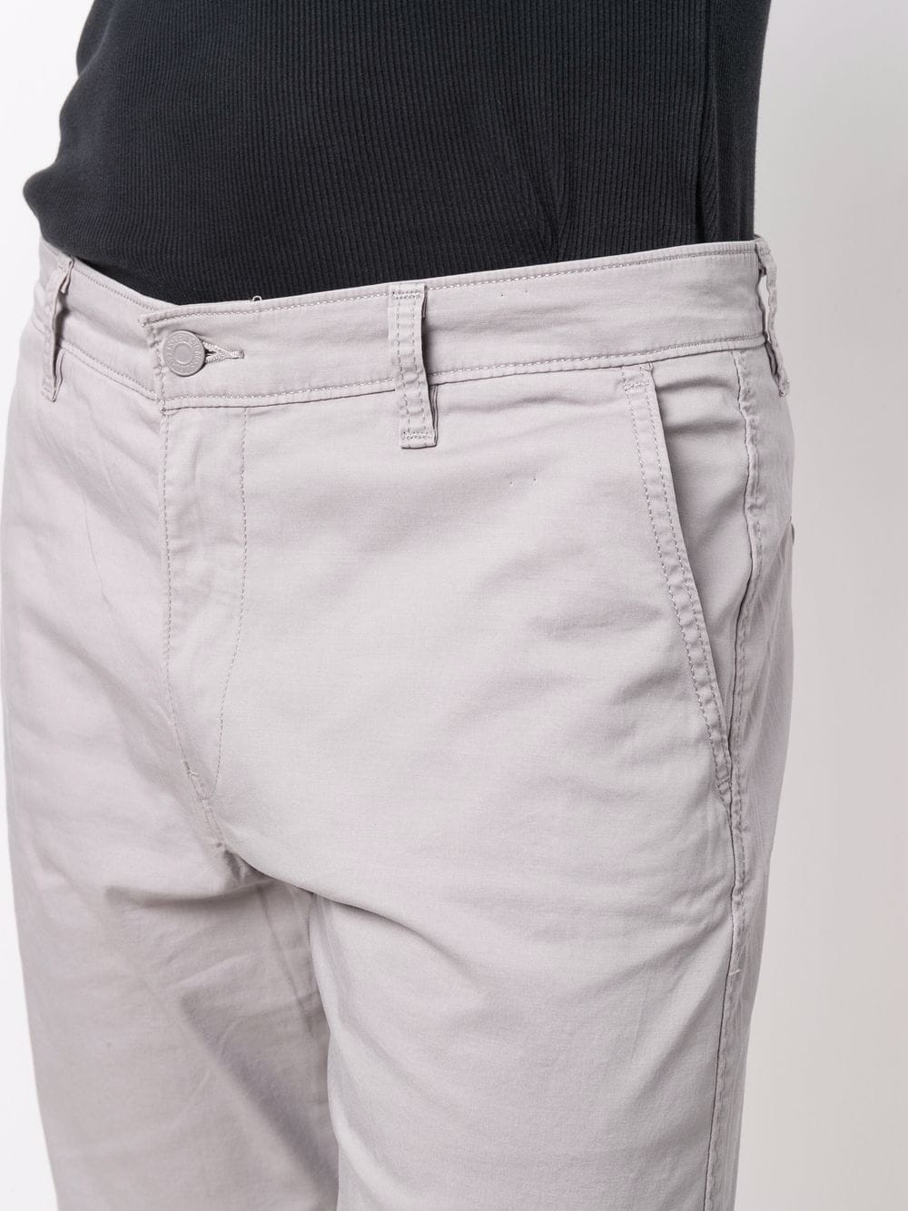 slim-cut chino shorts - 5