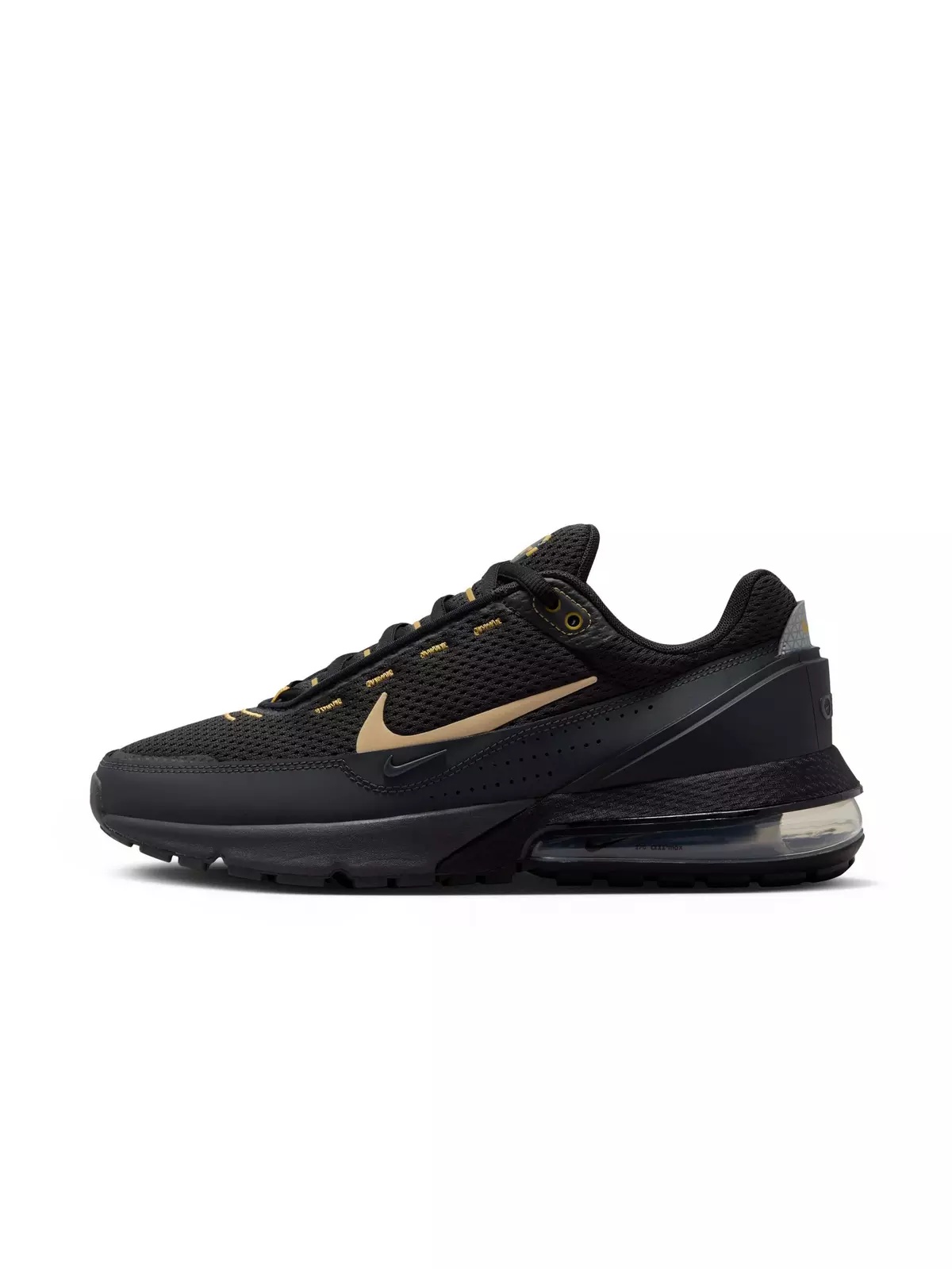 Air Max Pulse "Black/Metallic Gold/Anthracite/Flt Gold" Men's Shoe - 3