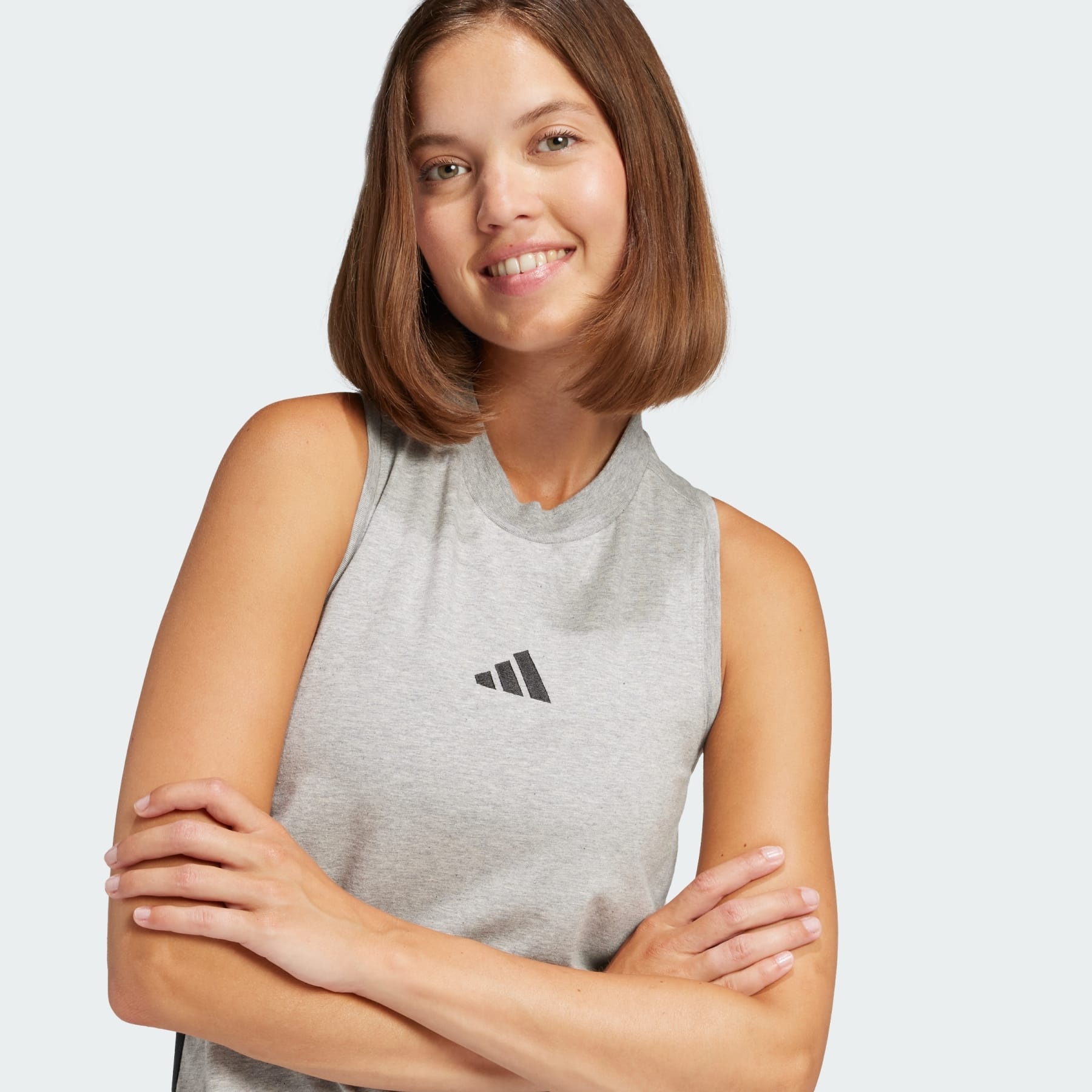 Essentials 3-Stripes Long Racerback Dress - 5