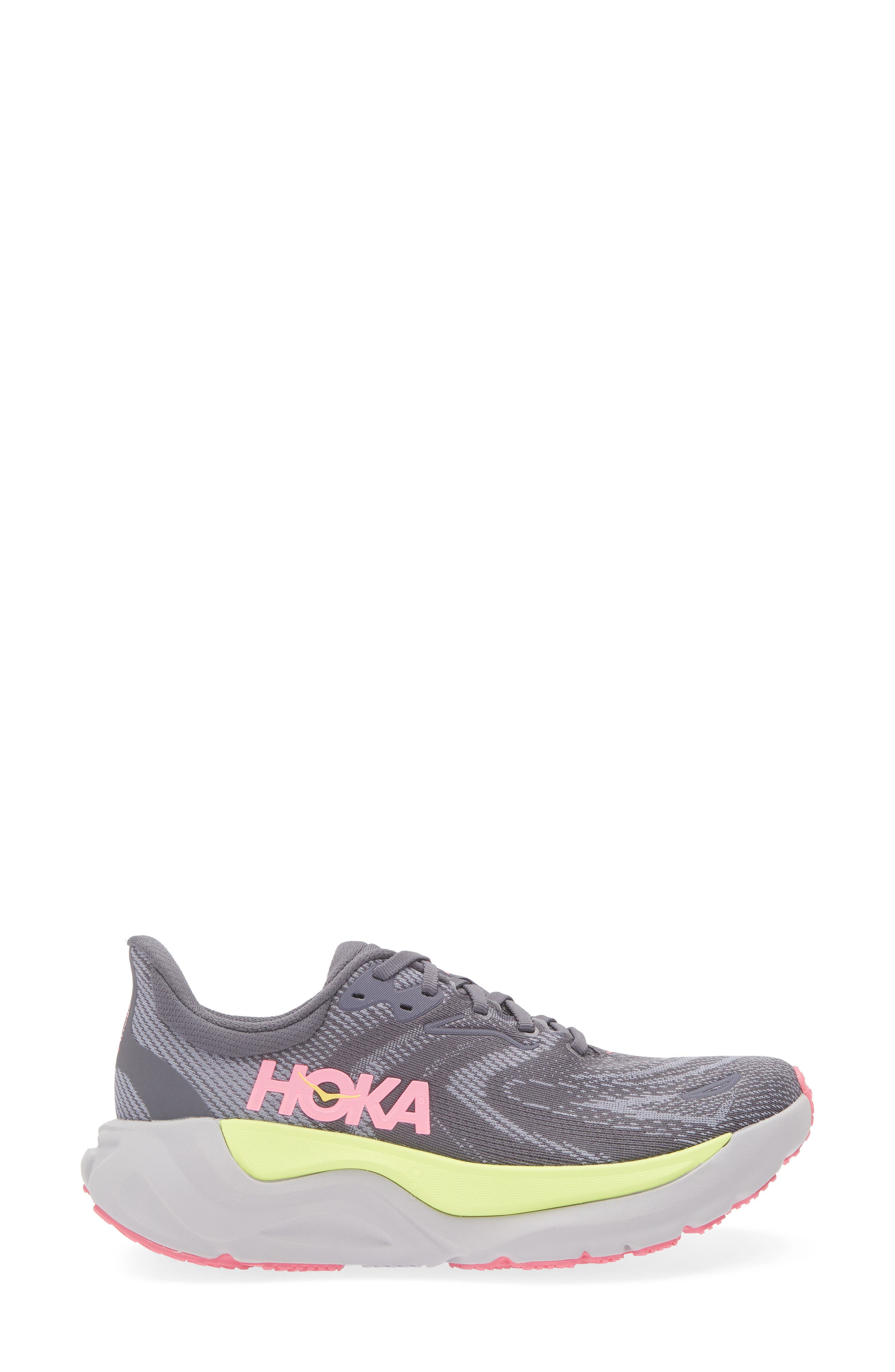 HOKA Arahi 8 Running Shoe in Charcoal Grey /Grey Skies at Nordstrom - 3