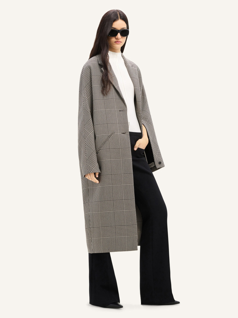 COCOON PRINCE OF WALES LONG COAT 4