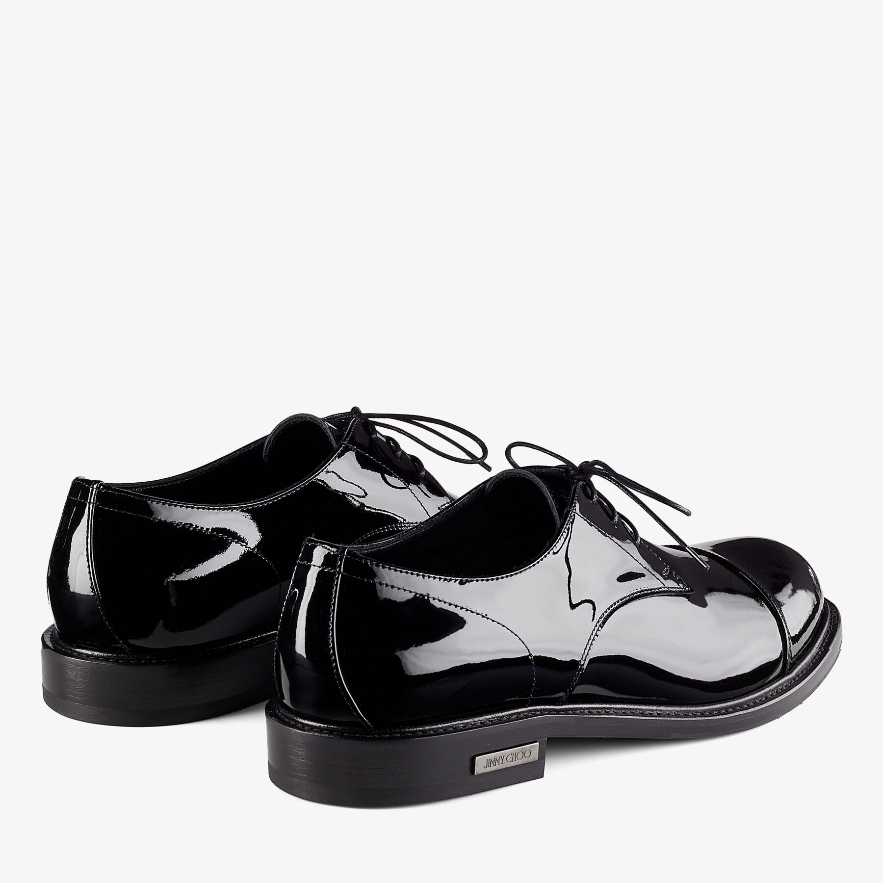 Ray Derby Shoe
Black Patent Leather Shoes - 4