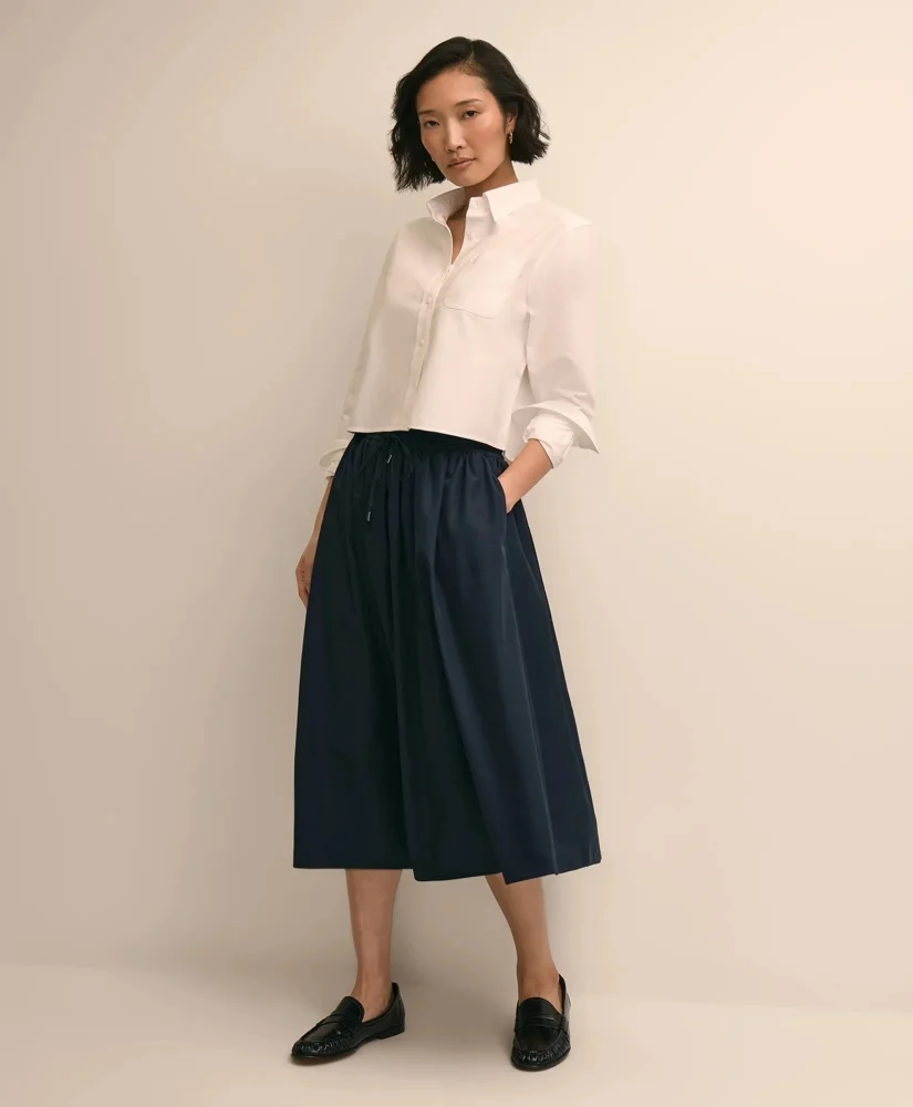 The Cropped Oxford Shirt - 1