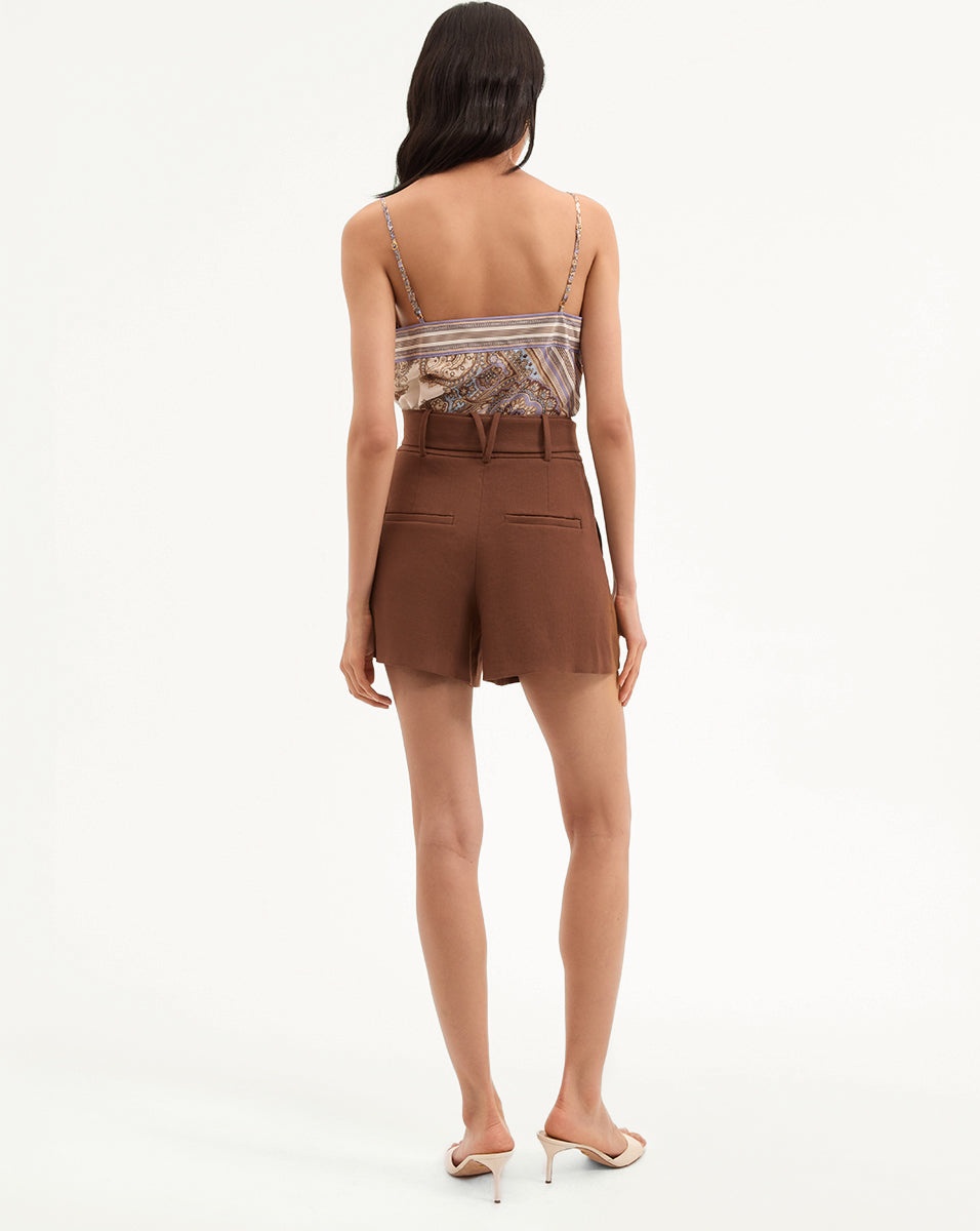PIPER STRETCH-LINEN SHORT - 6