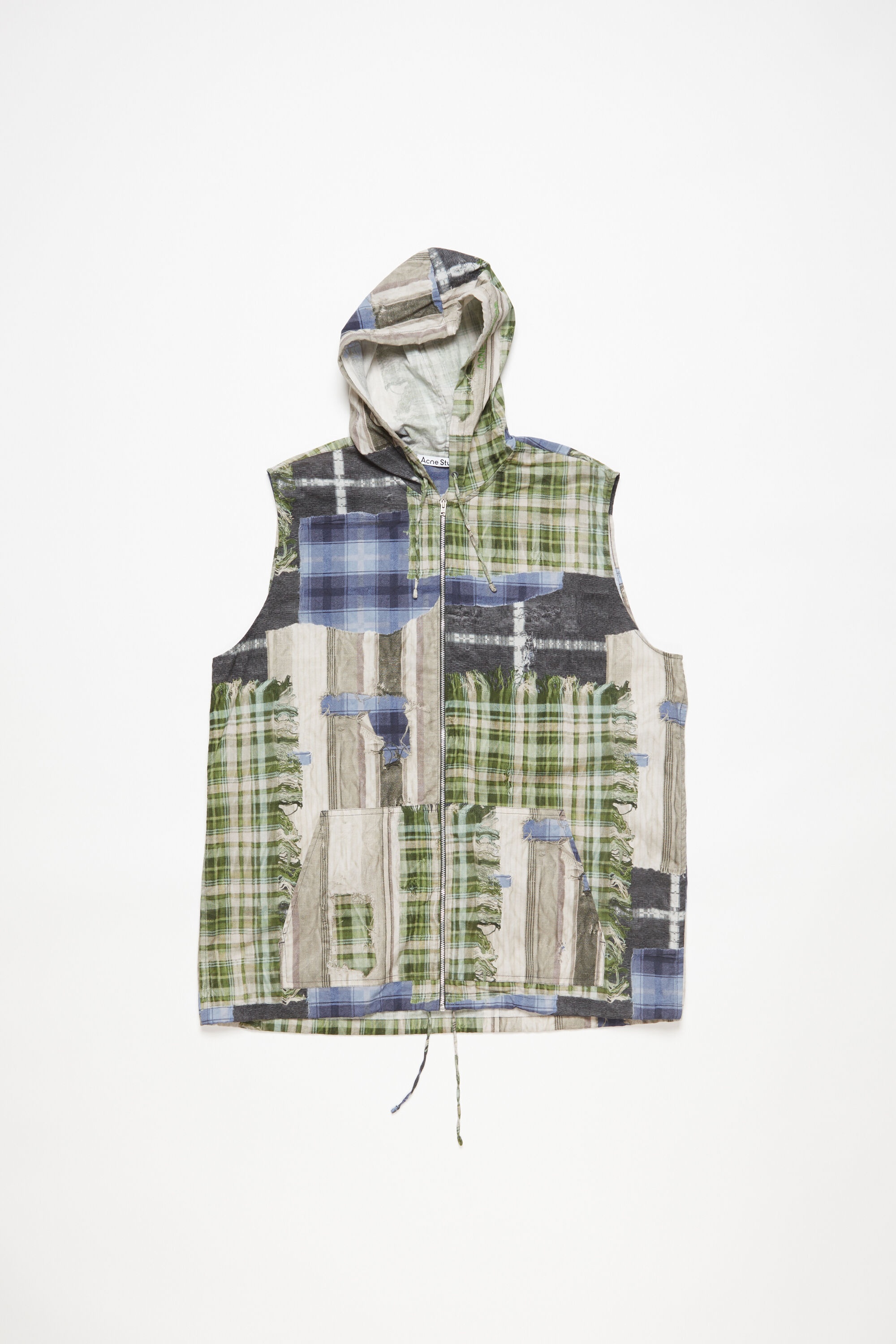 Print hooded jacket - Green multi - 6