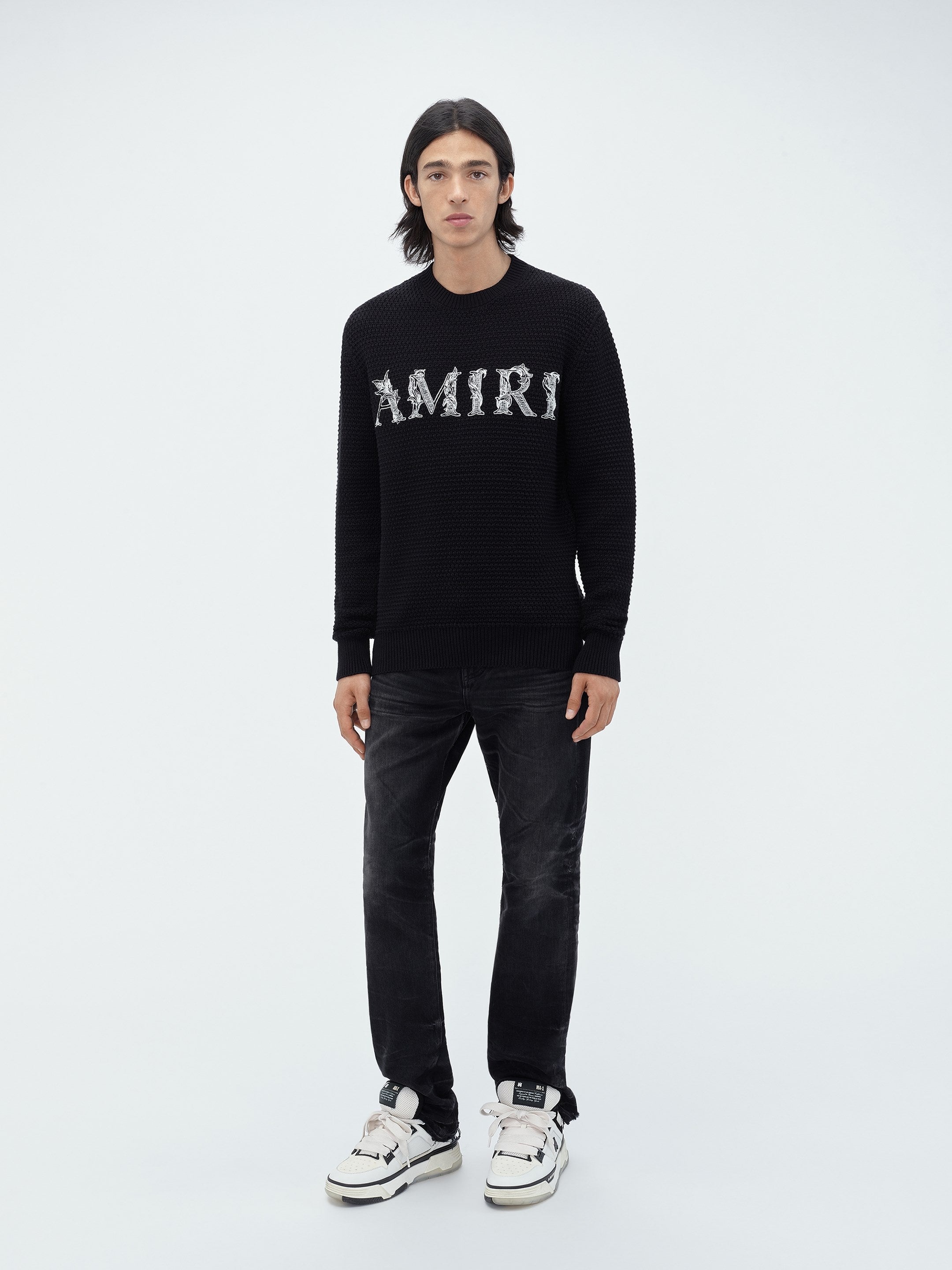 AMIRI BAROQUE LOGO CREW - 2