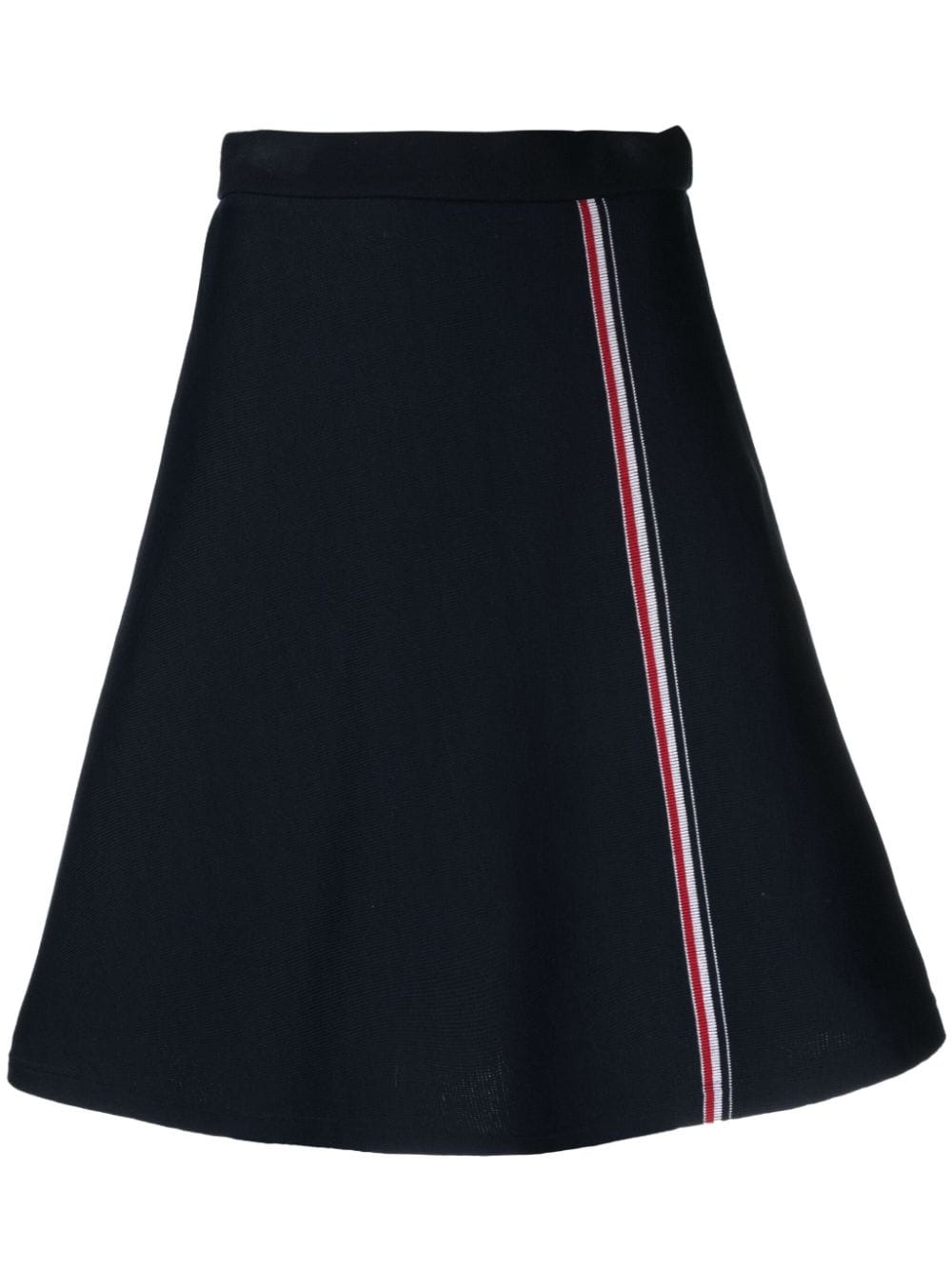 flared knitted skirt - 1