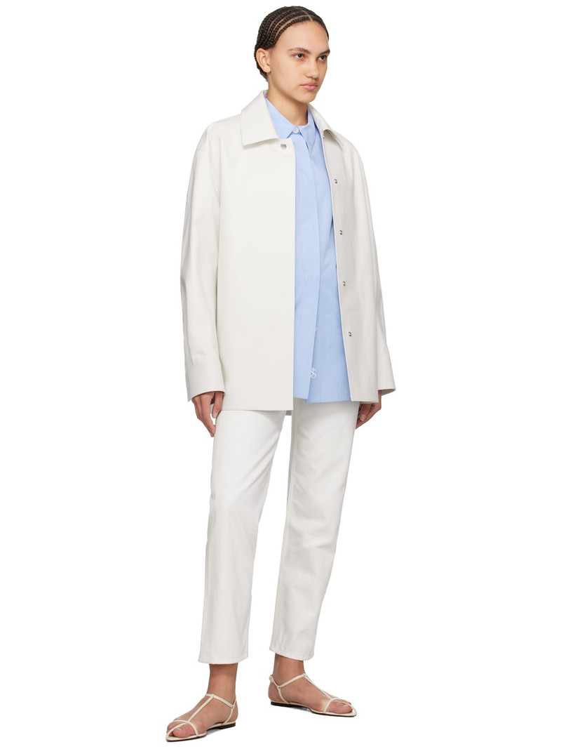 Jil Sander White Five-Pocket Jeans outlook