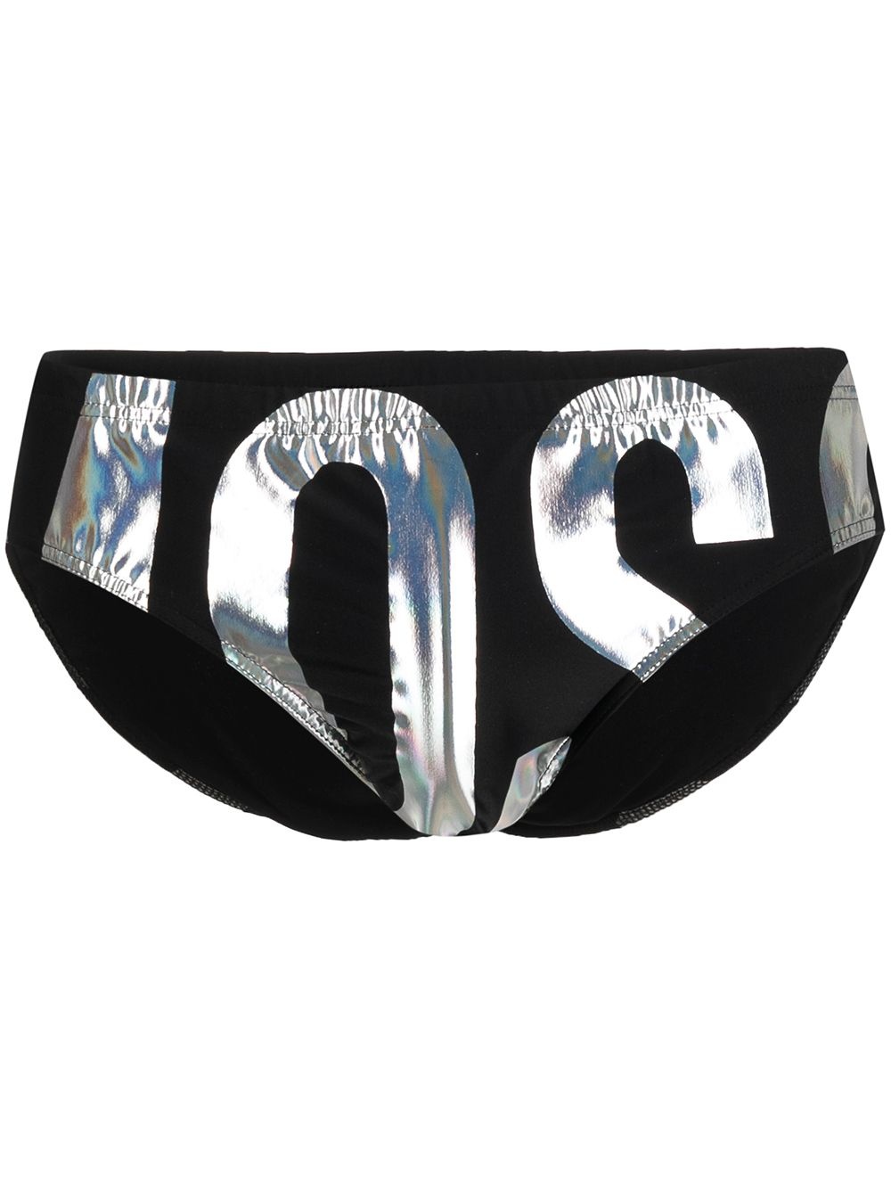 maxi metallic logo briefs - 1