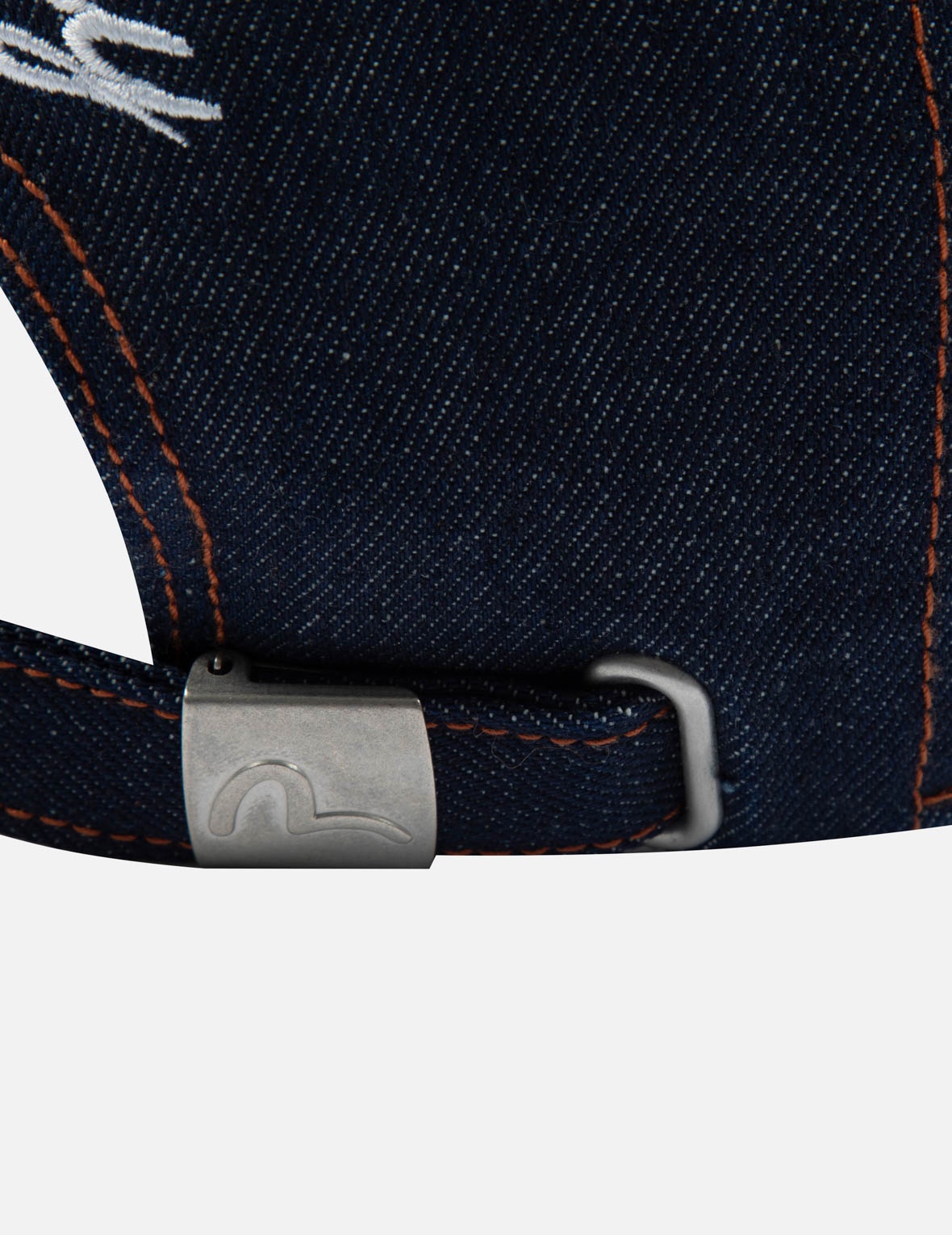 EAGLE AND SEAGULL EMBROIDERY DENIM CAP - 9