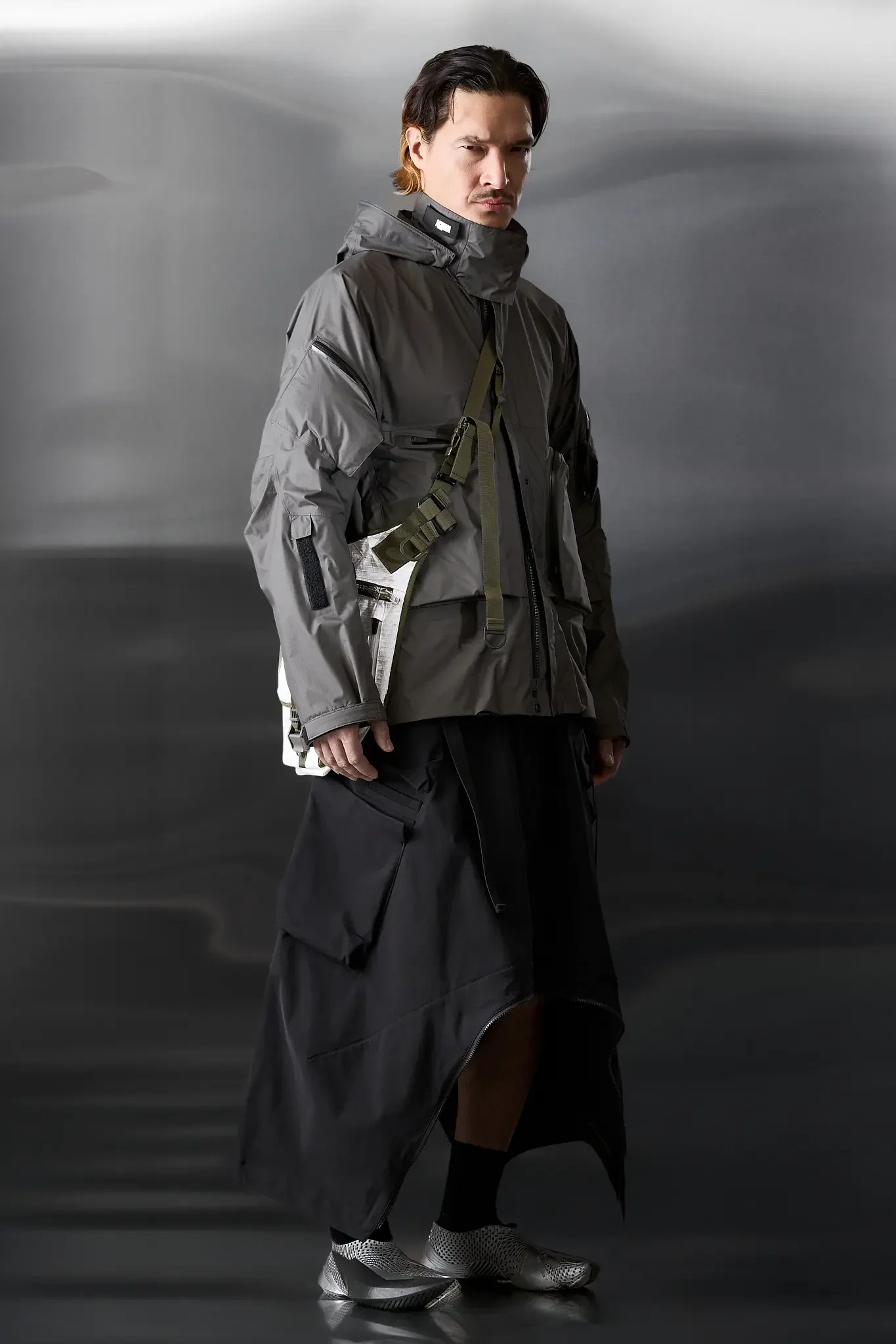 J120-GTPL 2L Gore-Tex Paclite Plus InterOps Jacket Gray - 1