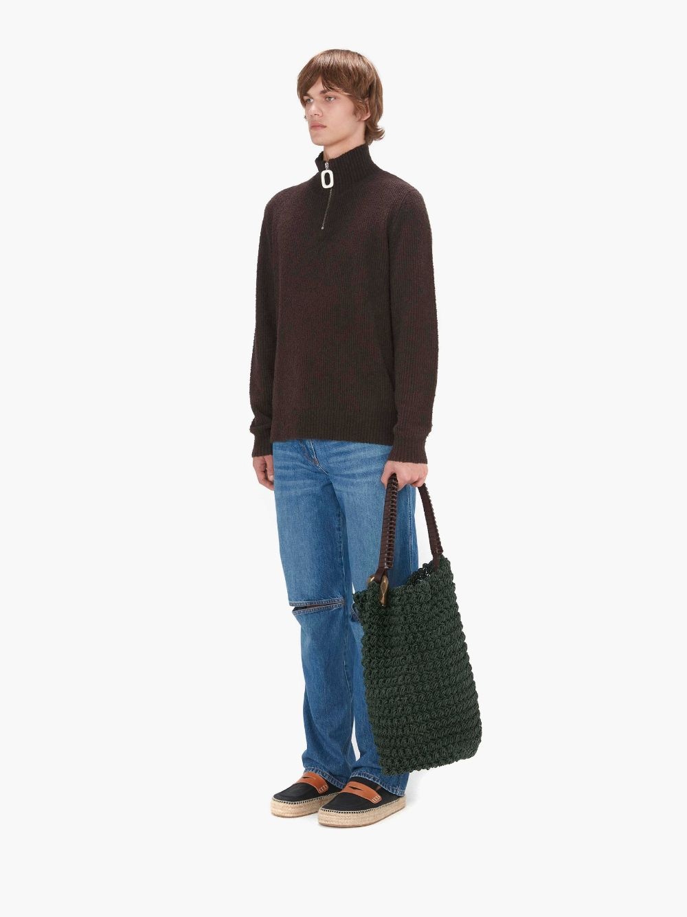 BOUCLE HENLEY JUMPER - 4