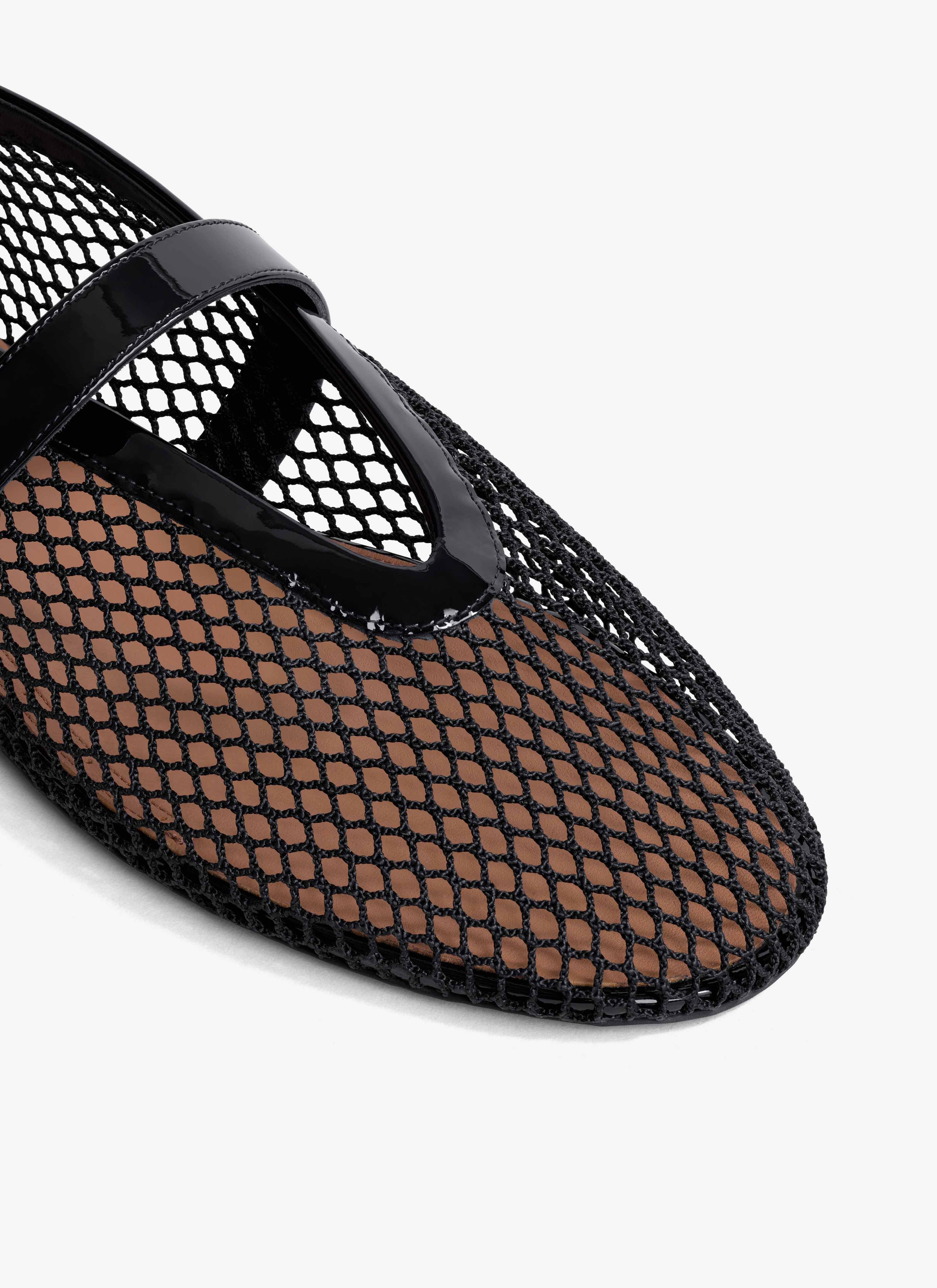 BALLET FLATS IN FISHNET 42-45 - 4
