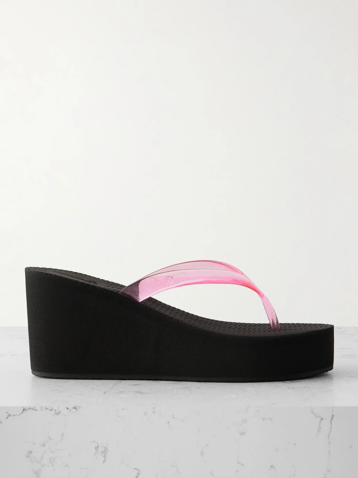 Etheria Pvc Wedge Flip Flops - 1