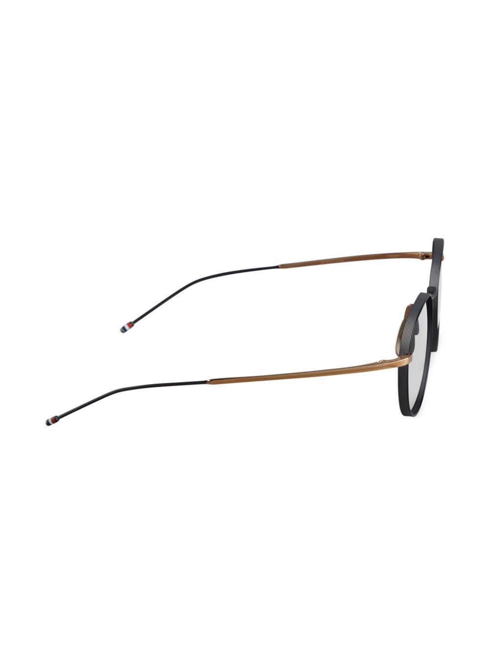round-frame tinted sunglasses - 2