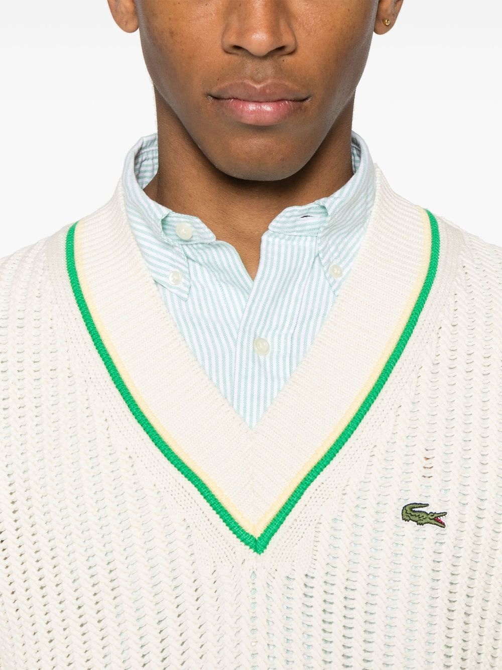 logo-patch sweater - 5