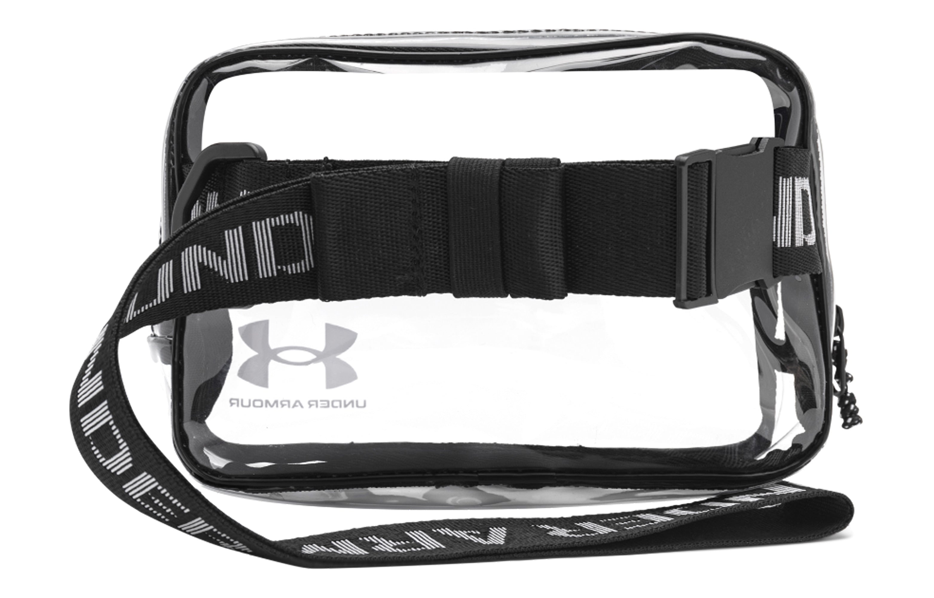 Under Armour Loudon Waist Bag Crossbody Clear 'Black White' 1380479-960 - 2