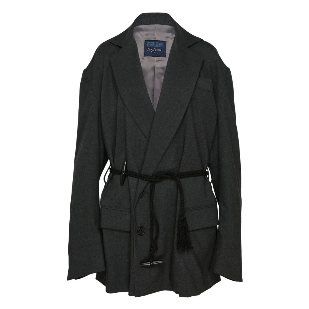 Toggle Belt Detail Jacket - 1