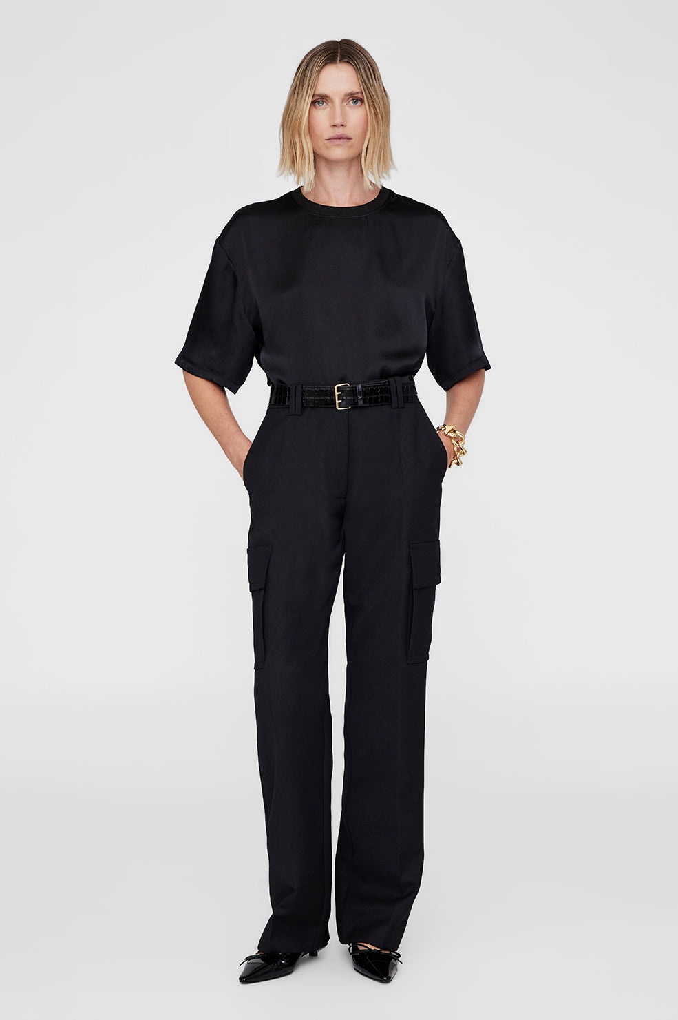 Dayton Cargo Pant - Black - 3