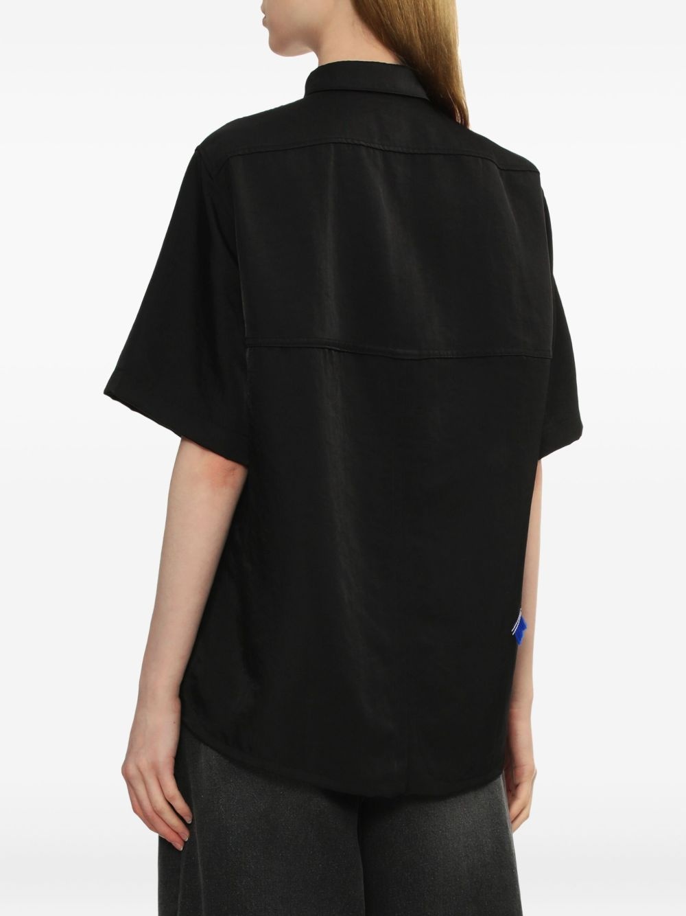 short-sleeve collared shirt - 4
