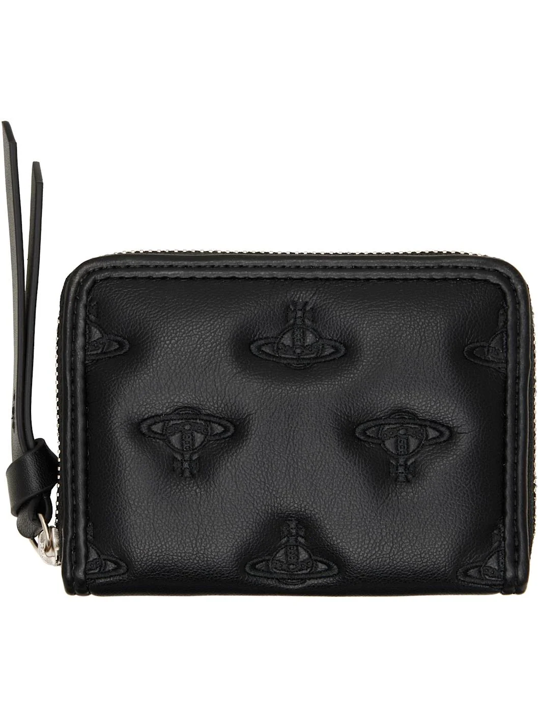 Black Zip Coin Case Wallet - 1
