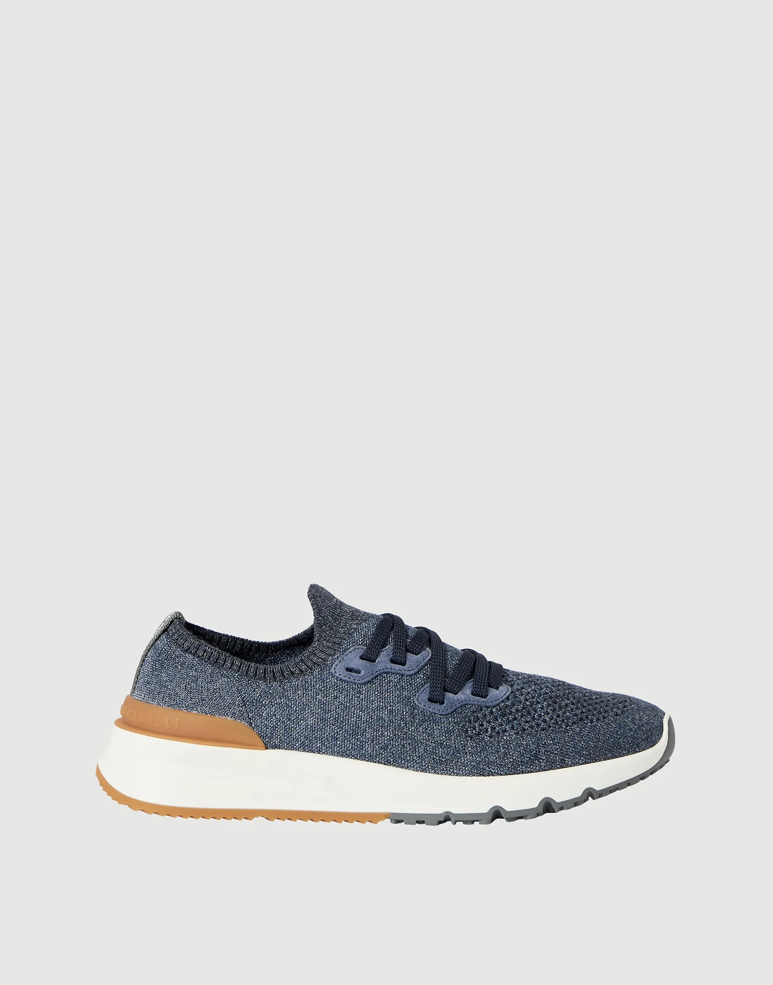 모직 니트와 반 광택 calfskin 주자 따뜻한 내부 안감 - 1