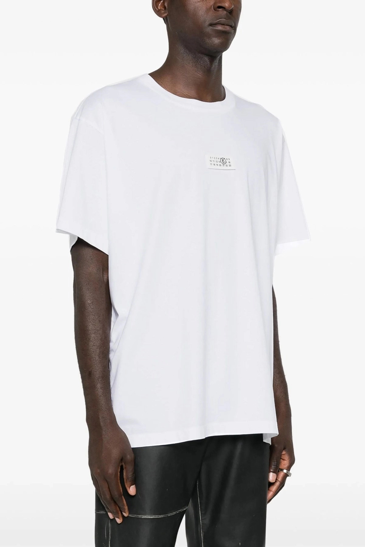 'Numeric signature MM6' patch t-shirt - 2