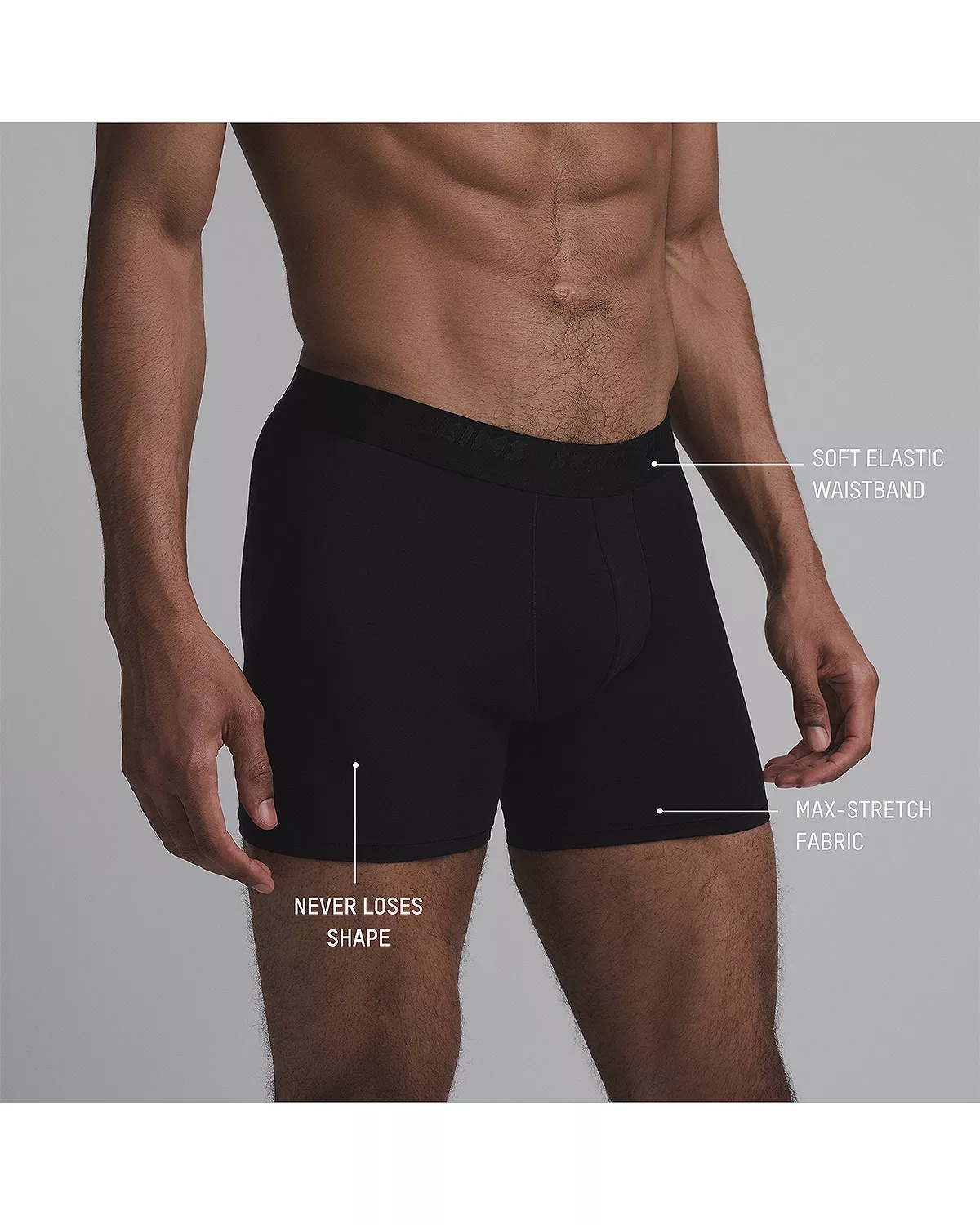 Stretch Boxer Briefs, 3 Pack - 2