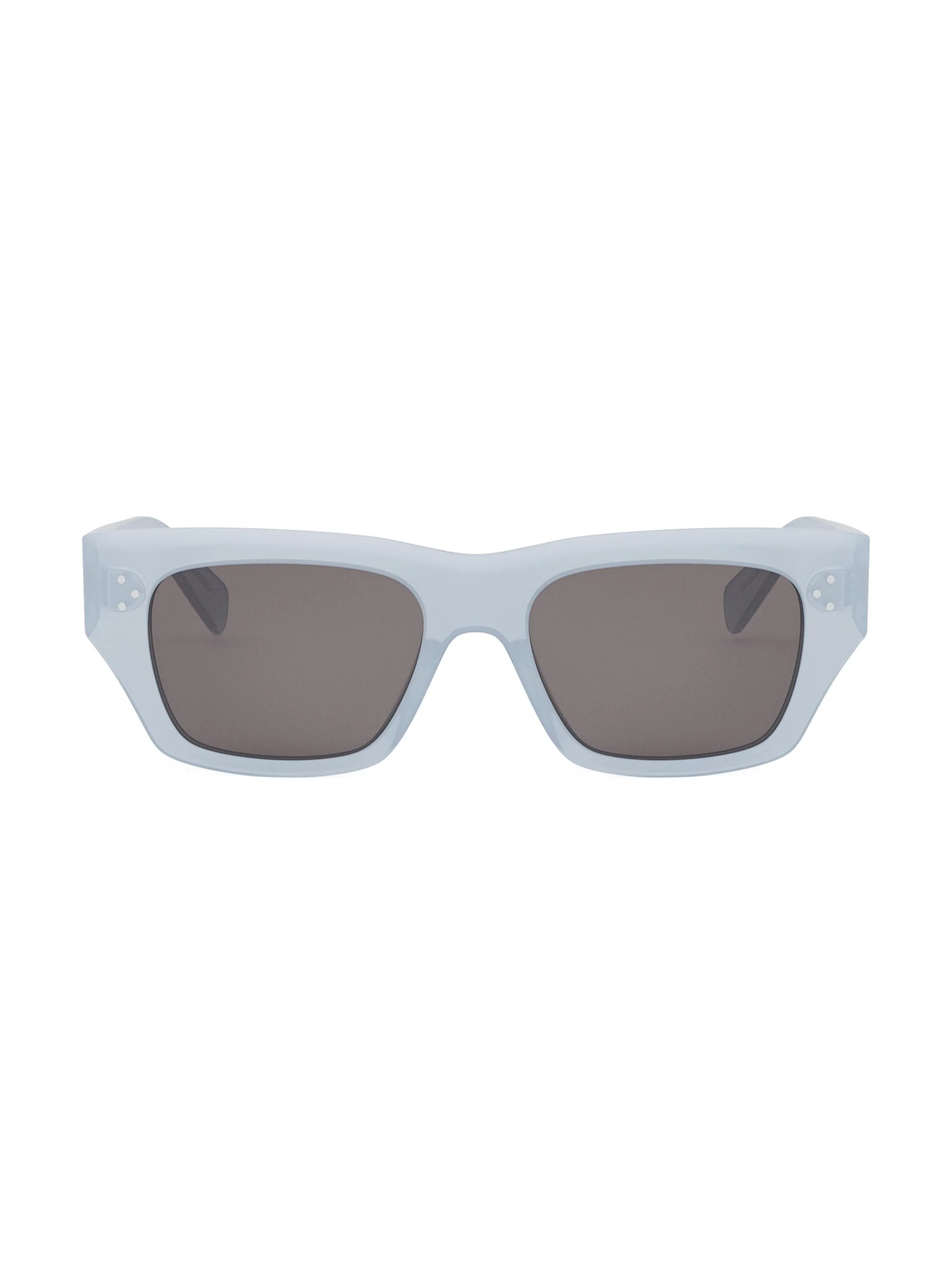 Men's 3 Dots 57MM Butterfly Sunglasses - Shiny Light Blue - 1