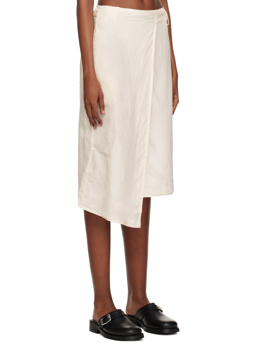 Off-White Work Sarong Midi Skirt - 2