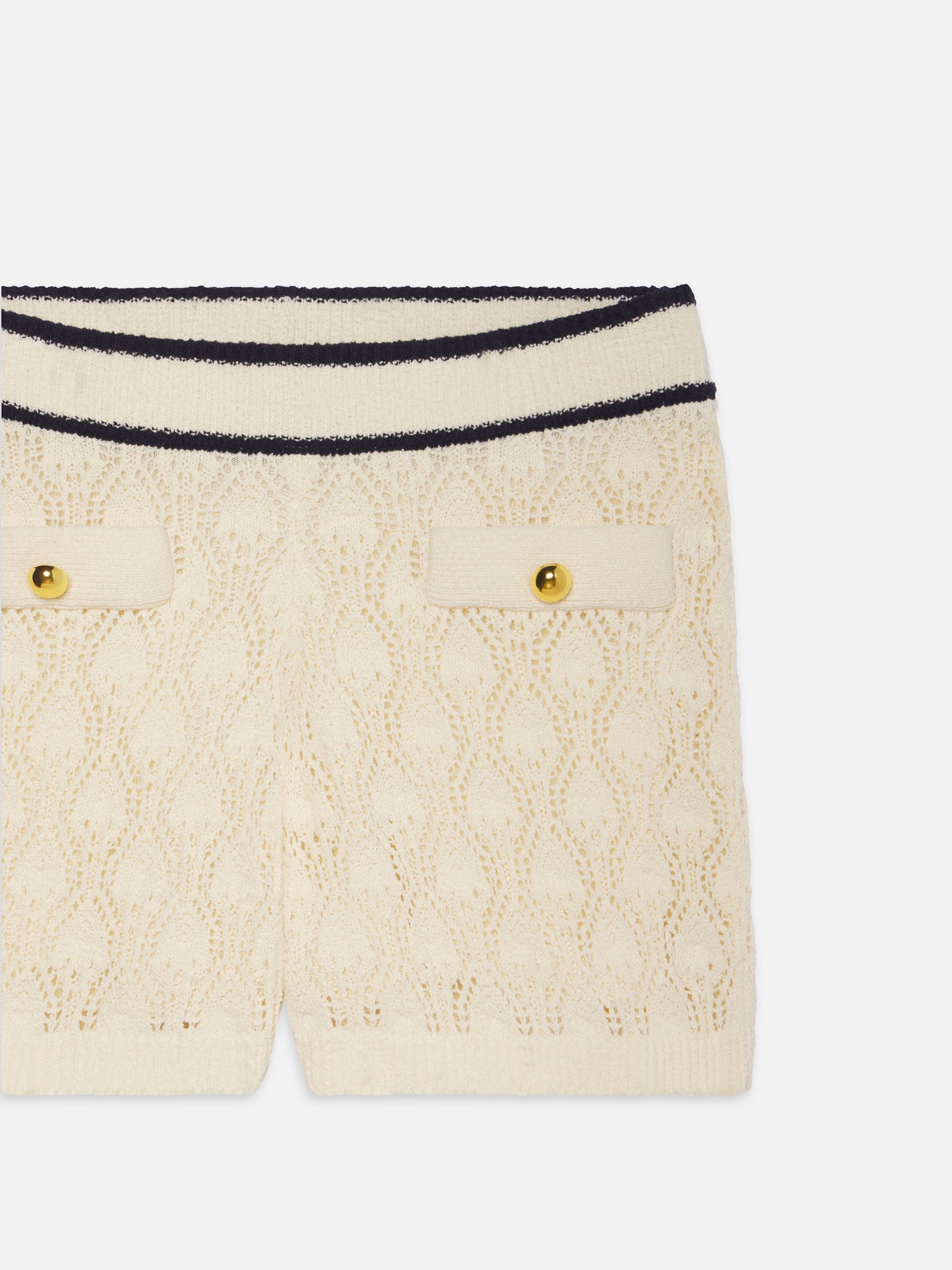 The Rookie Short in Cream Multi - 3