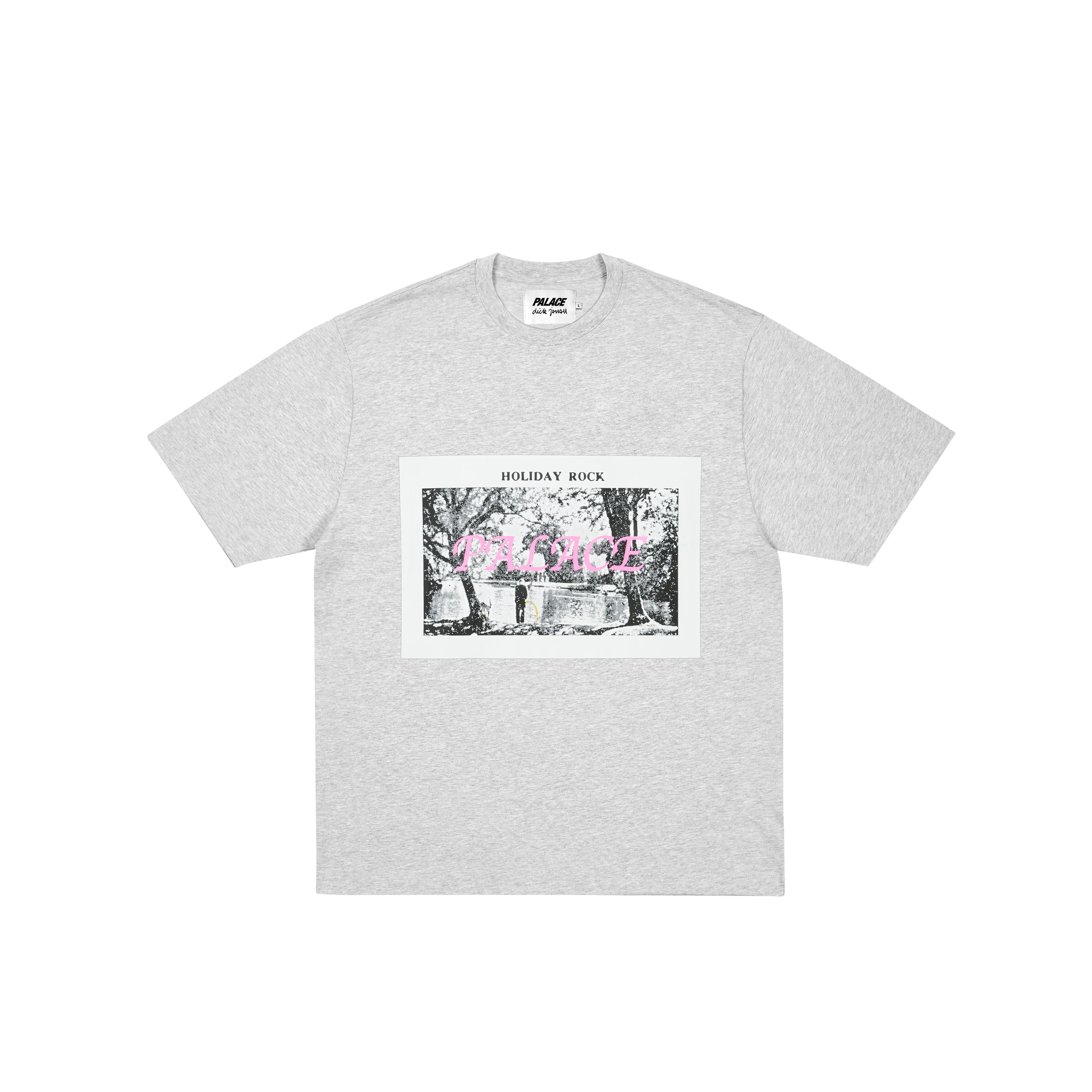 DICK JEWELL T-SHIRT GREY MARL - 1