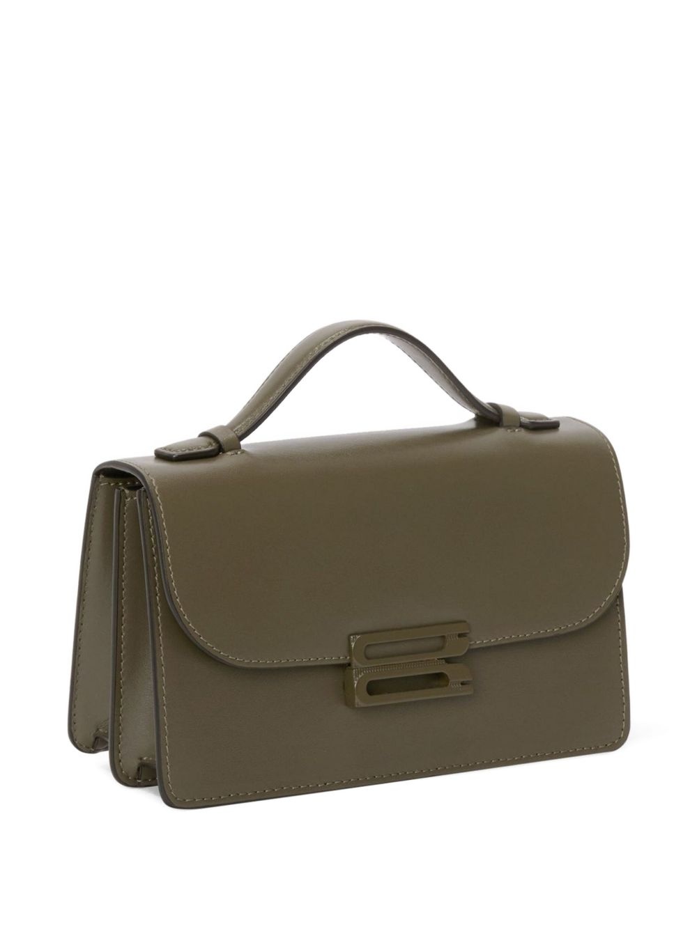 mini Dorian top-handle clasp satchel bag - 3