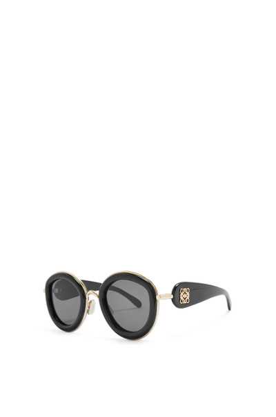 Loewe Metal Daisy sunglasses in acetate in metal outlook