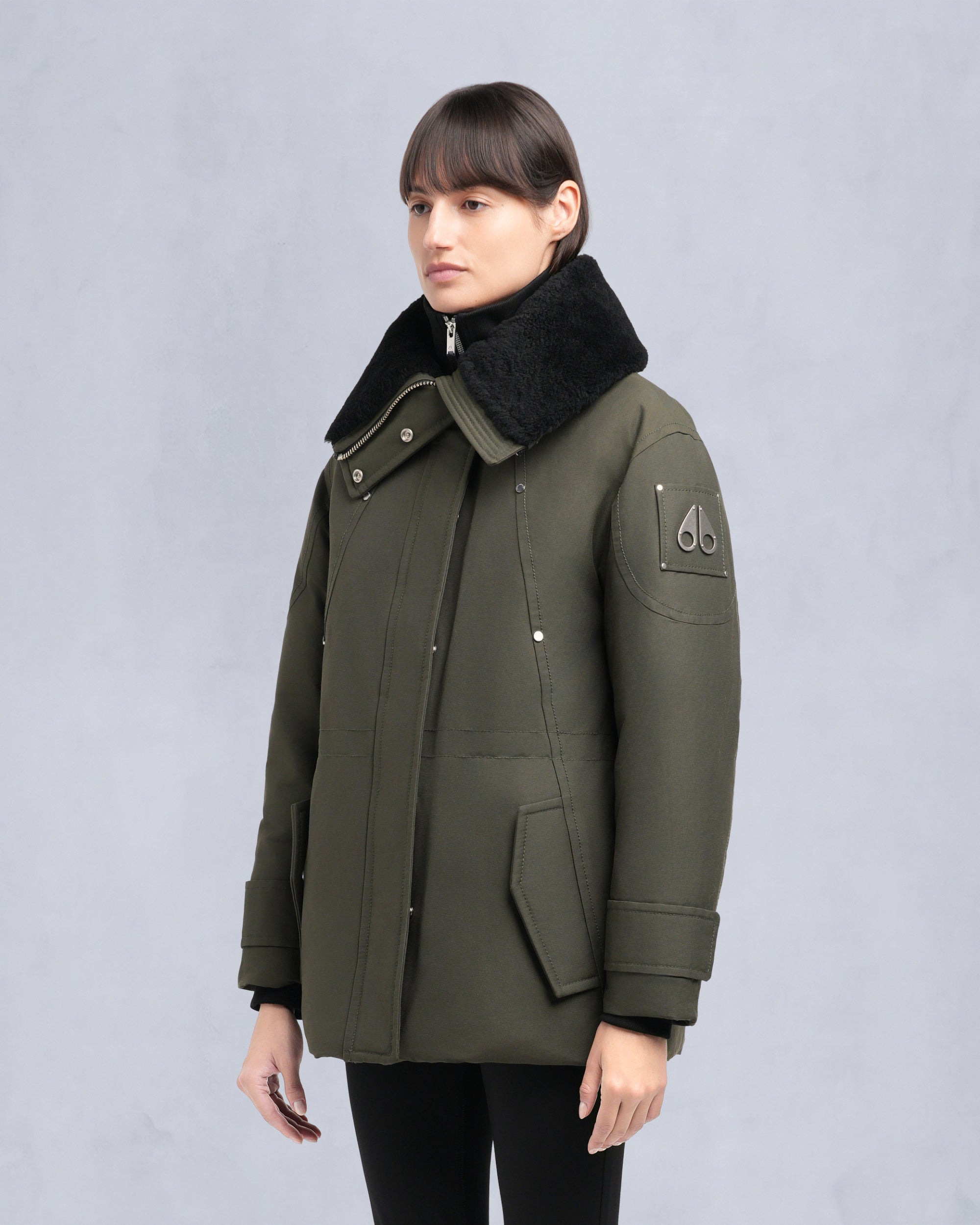 ORIGINAL AURORA SHEARLING TRIM JACKET - 3