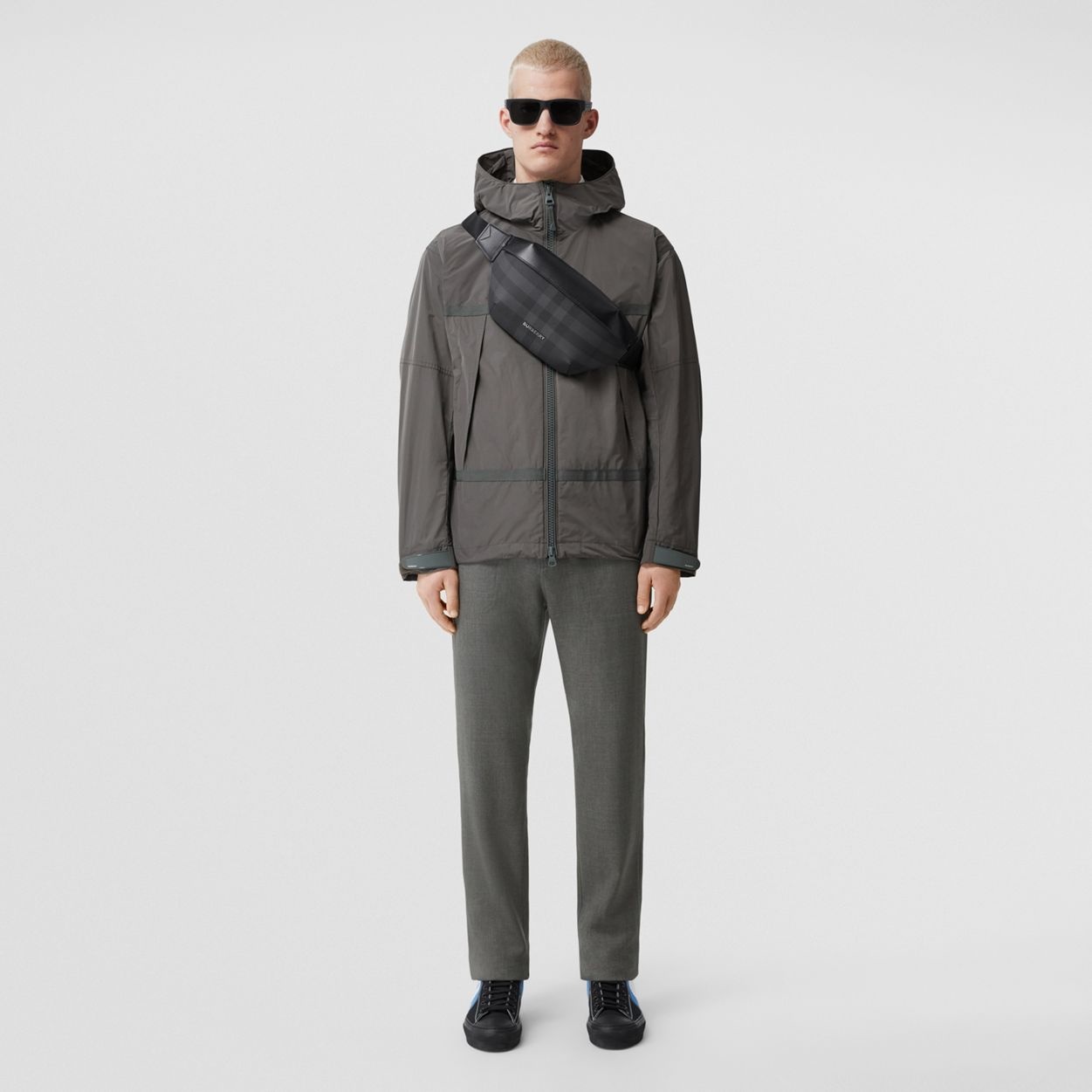 Logo Detail Lightweight Hooded Jacket - 2