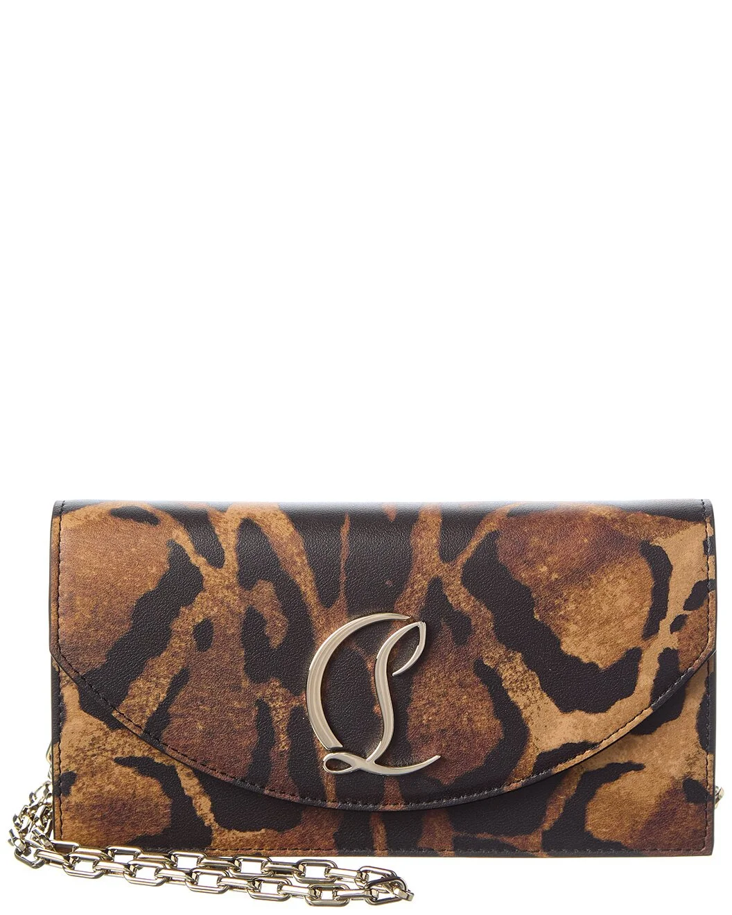 Christian Louboutin Loubi54 Leather Wallet On Chain - 1