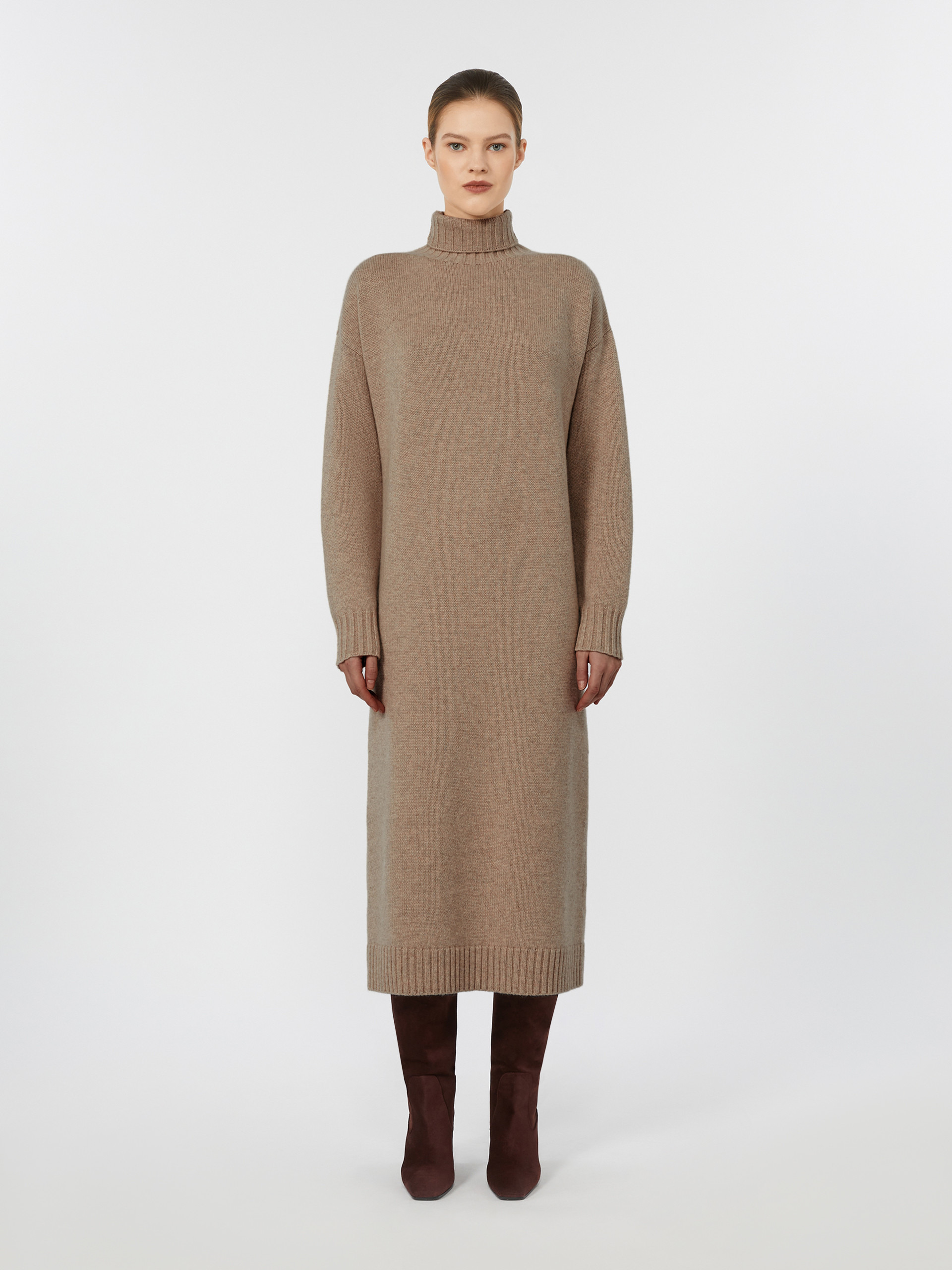 SUMMER Cashmere turtleneck dress - 3