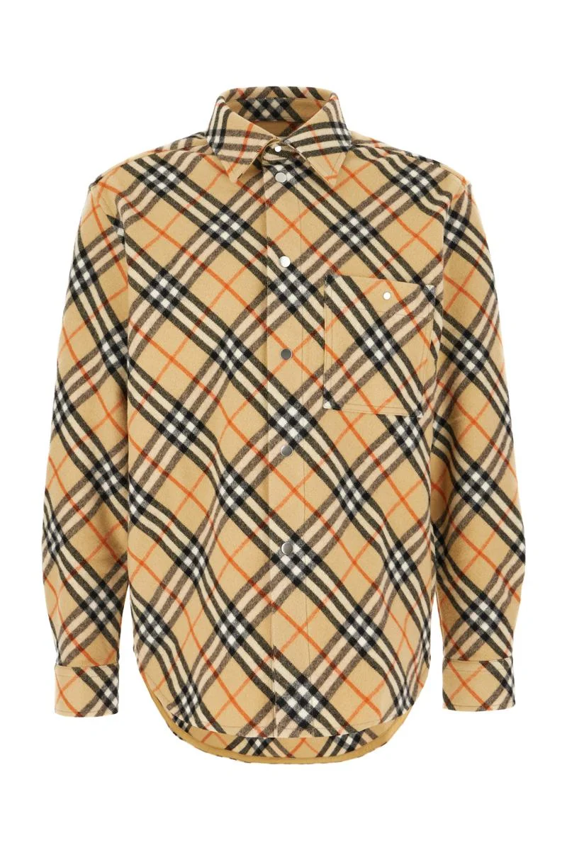 Burberry Ered Wool Overshirt - 1