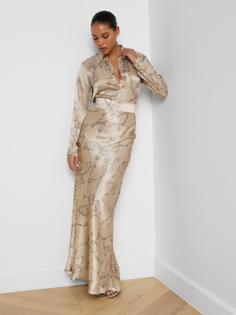 Ryker Silk Maxi Skirt 7
