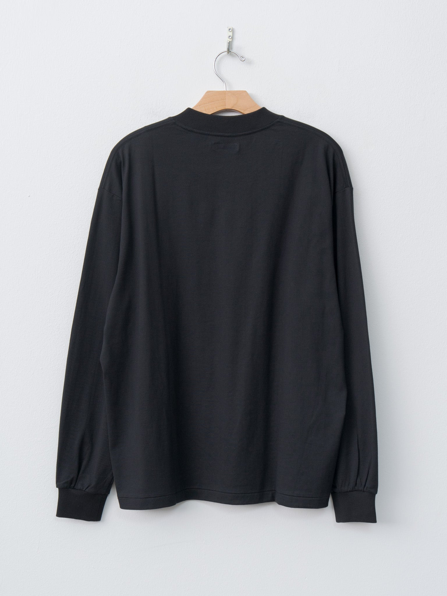 Suvin Supima Tube L/S Tee Light - Black - 7