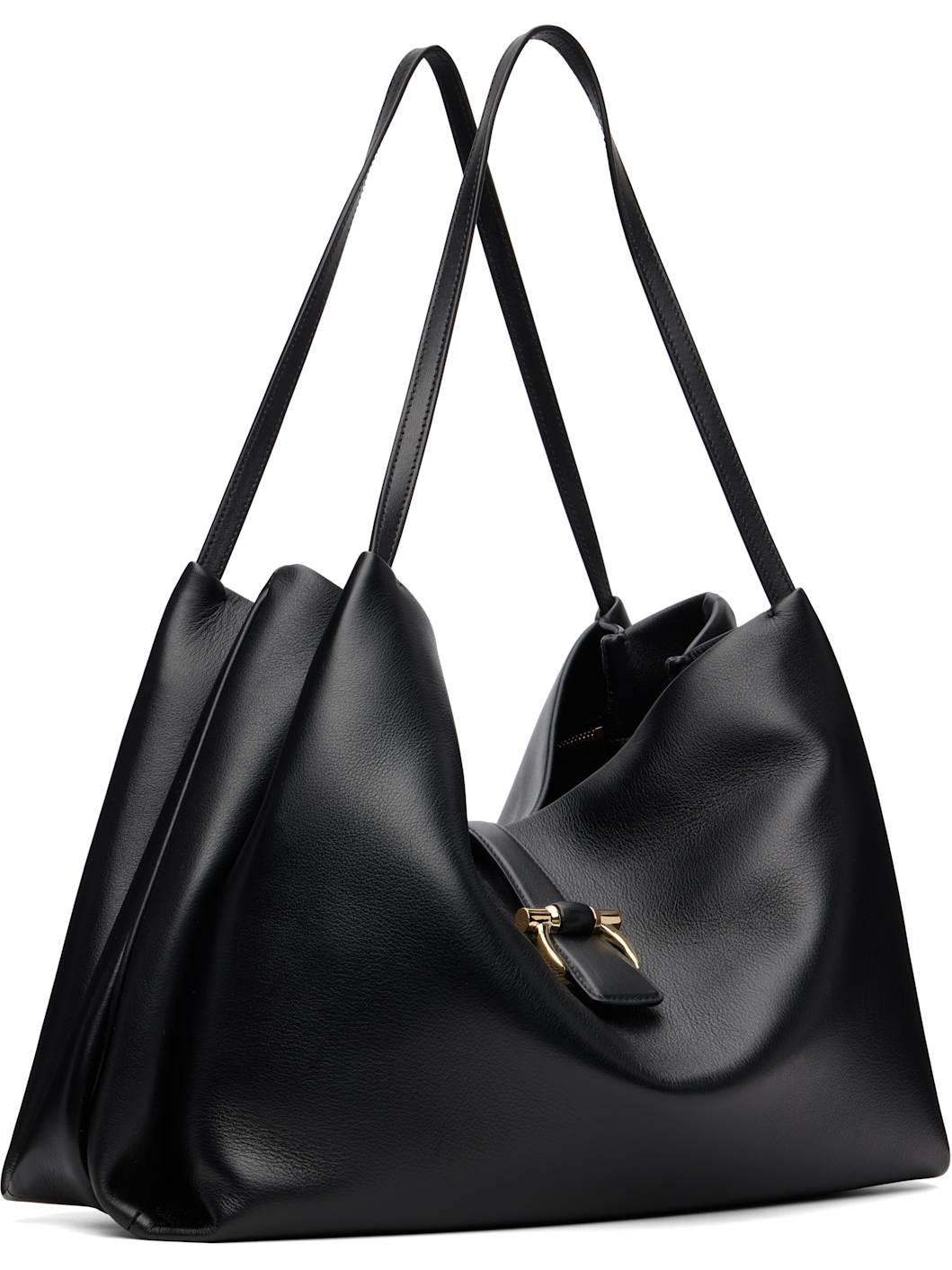 Black XL Calfskin Tote - 2